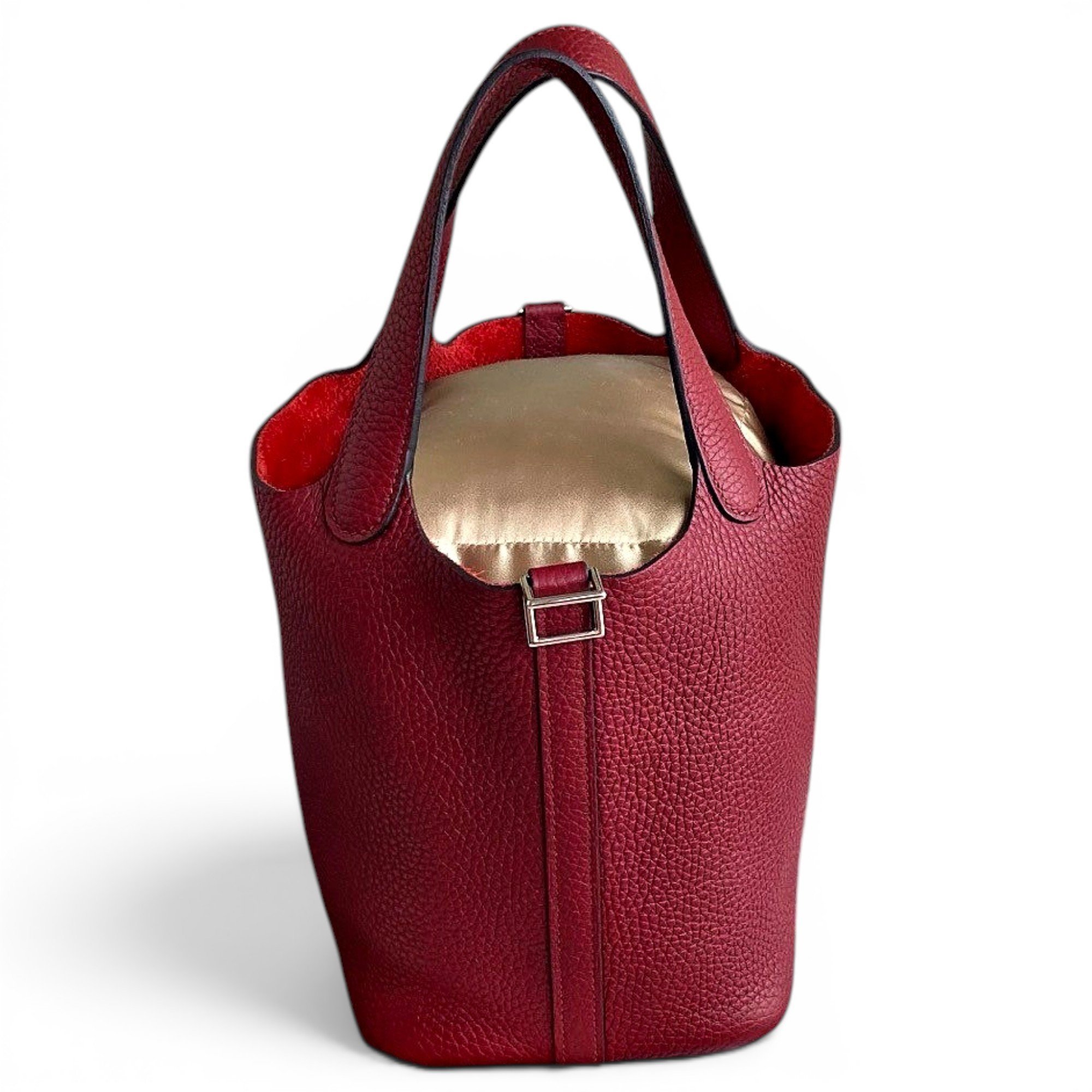 Picotin leather handbag