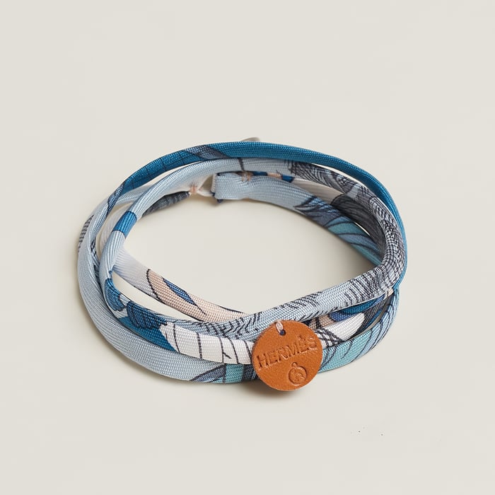 Random Double Tour Silk Bracelet