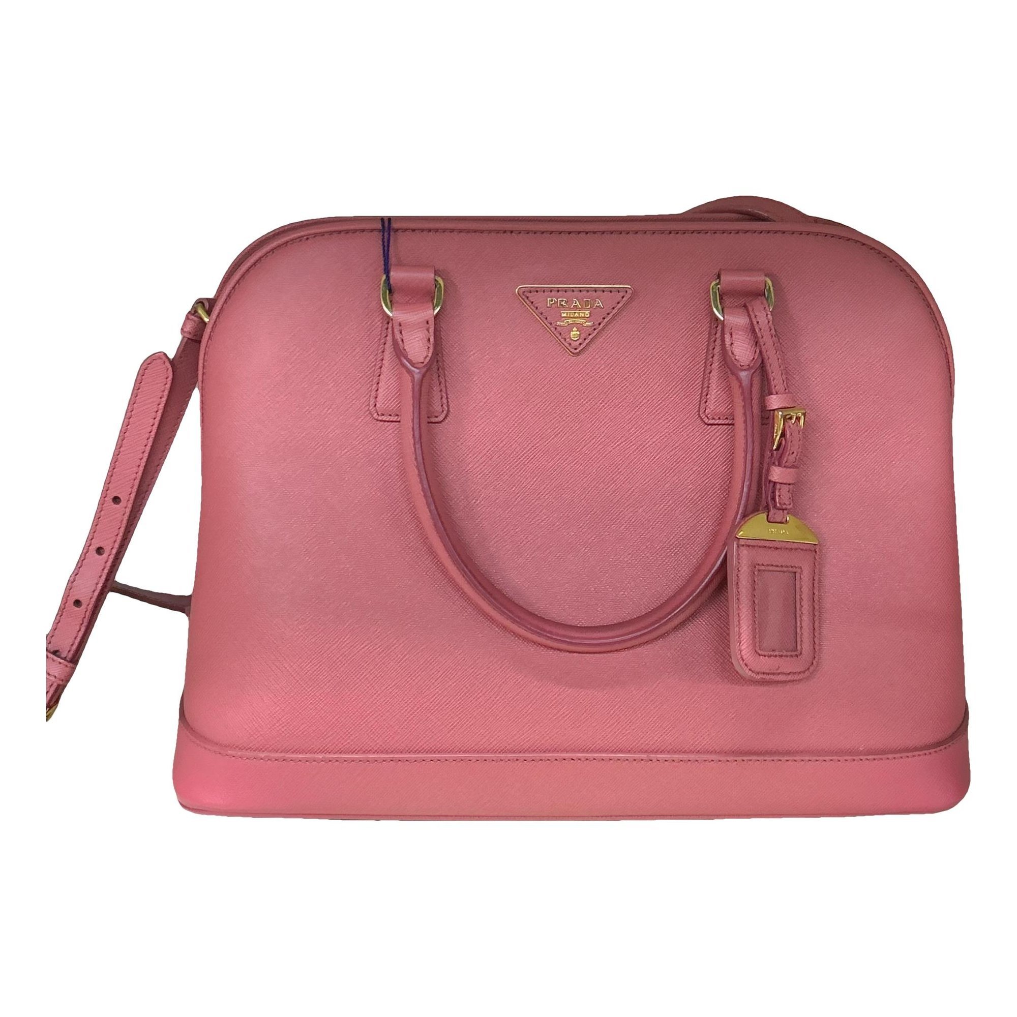 Promenade leather handbag