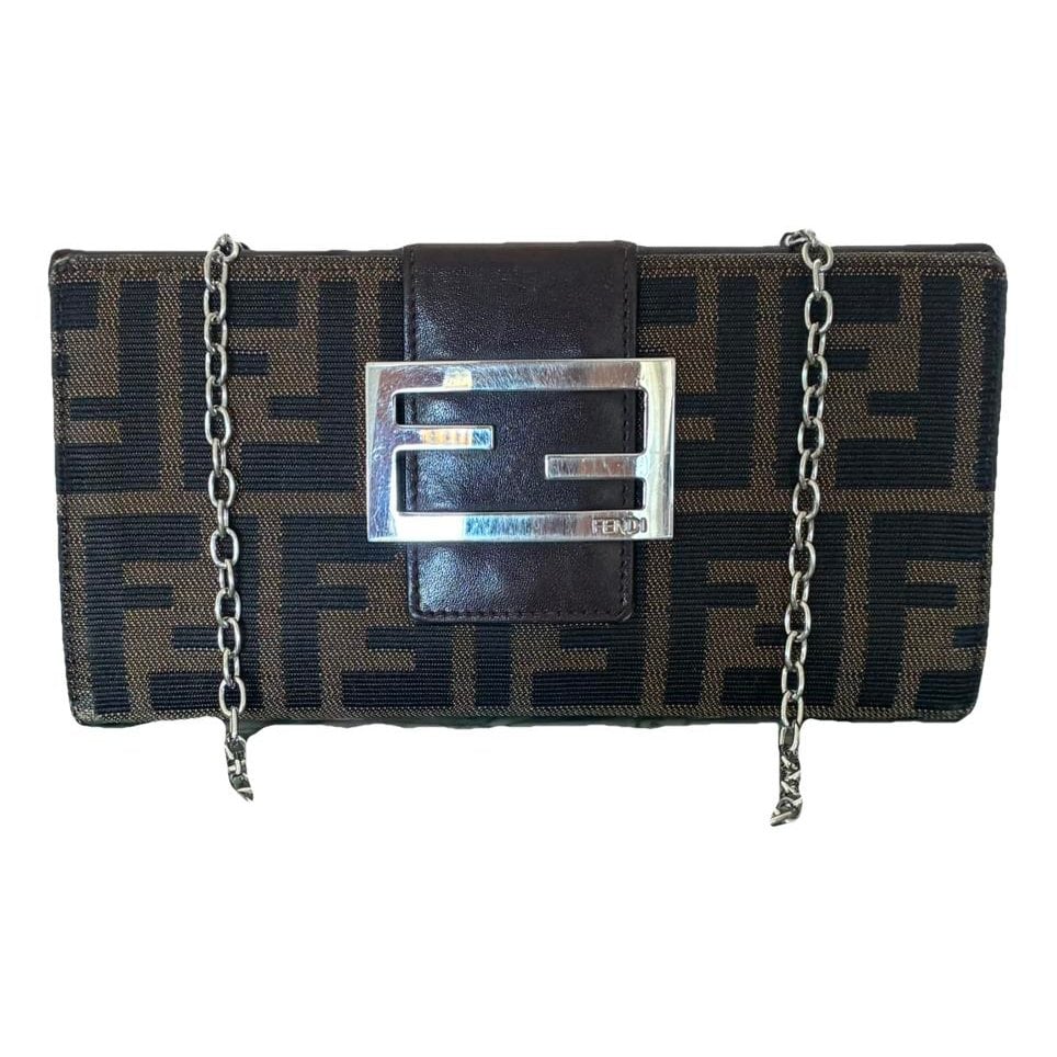Baguette leather handbag