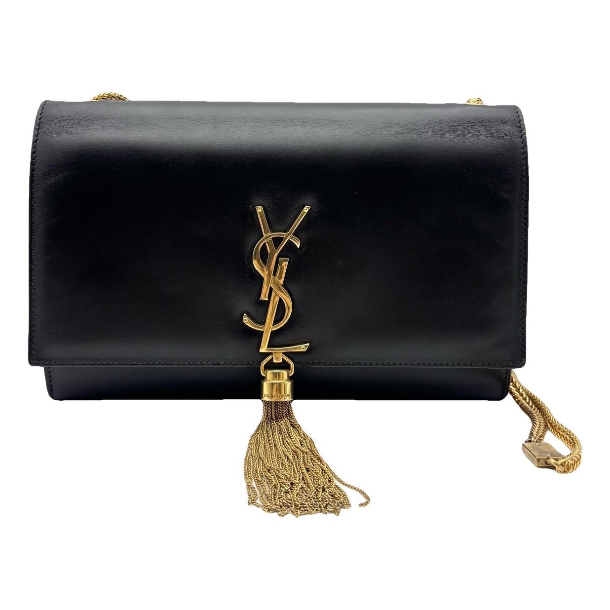 Pompom Kate leather handbag