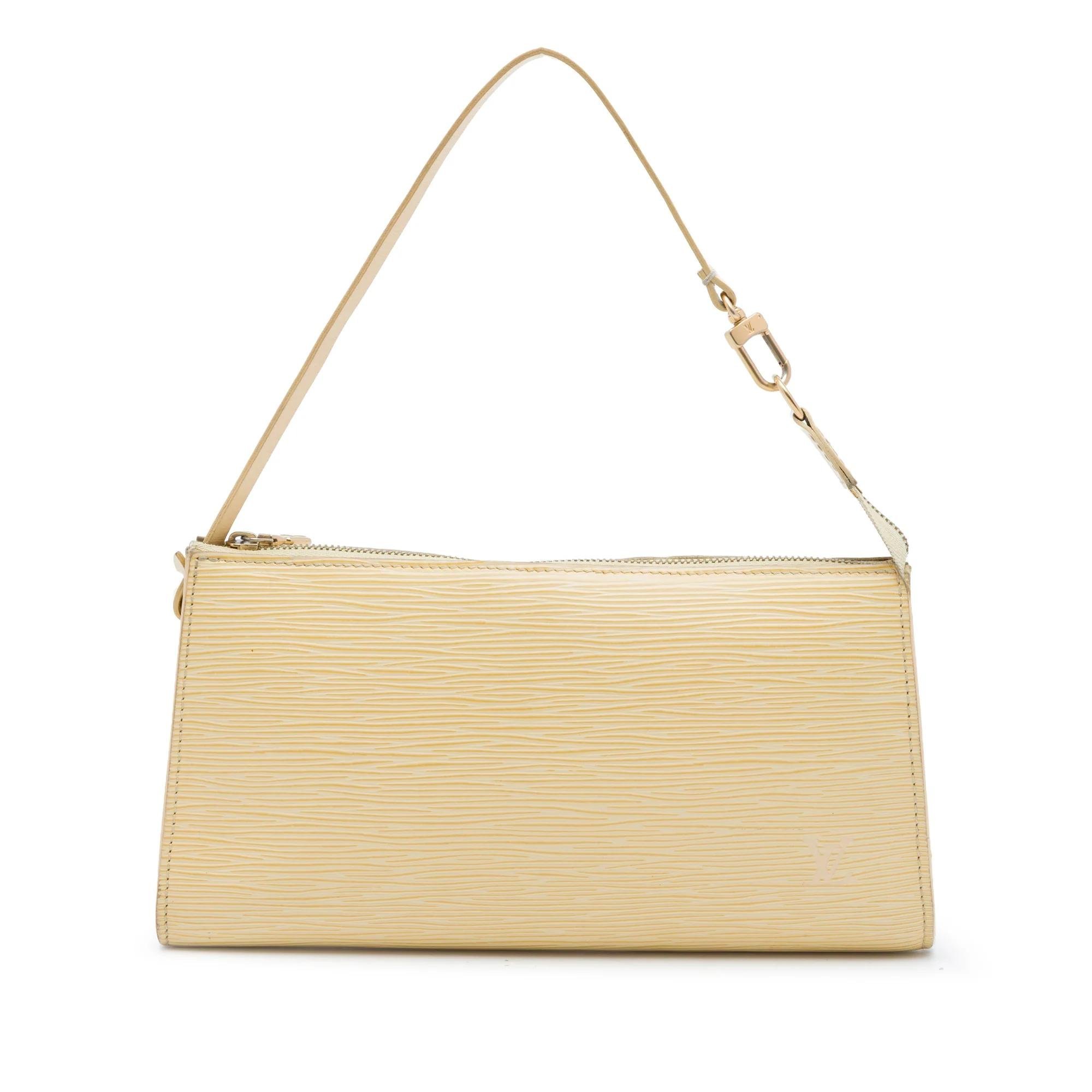 Pochette Accessoire leather handbag