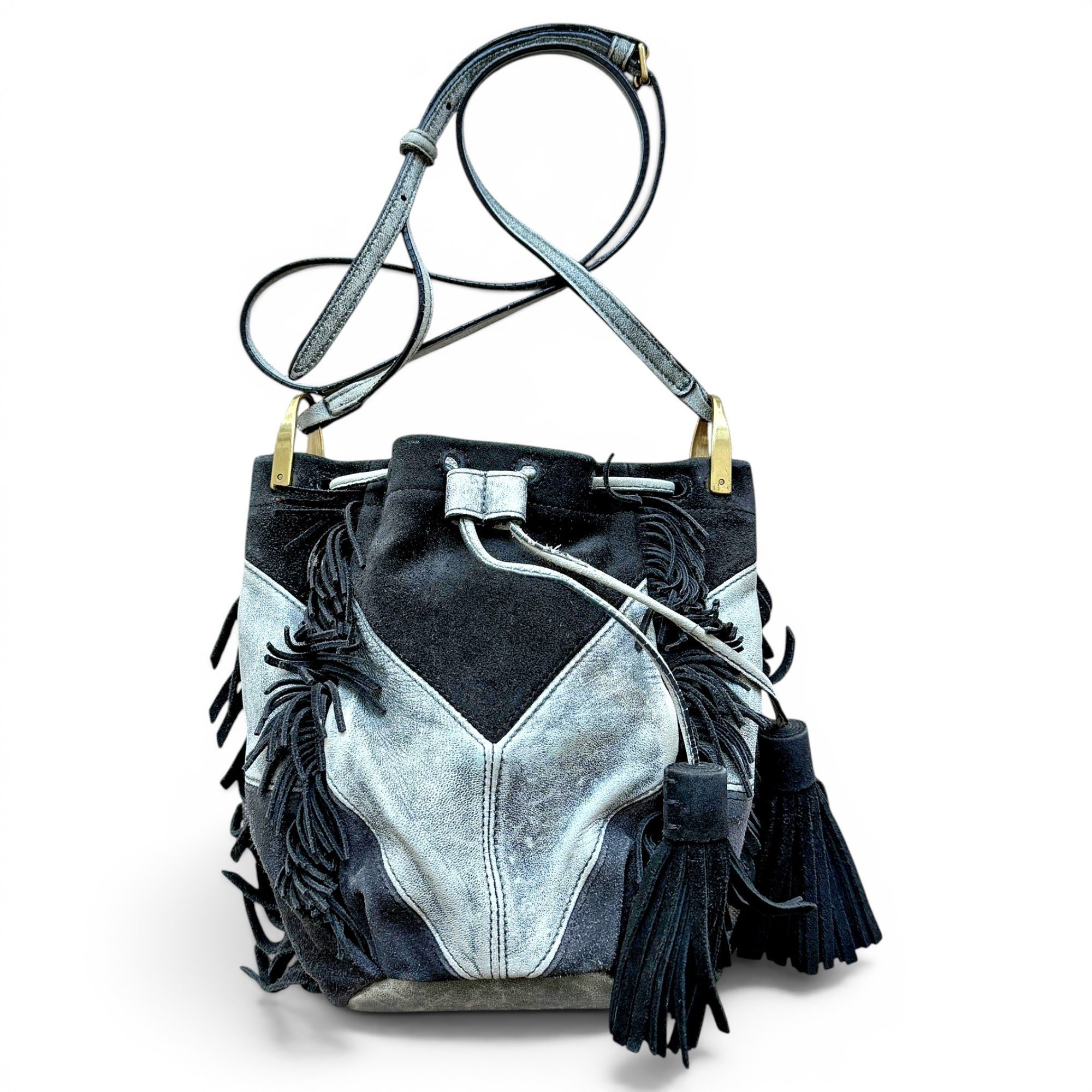 Leather crossbody bag
