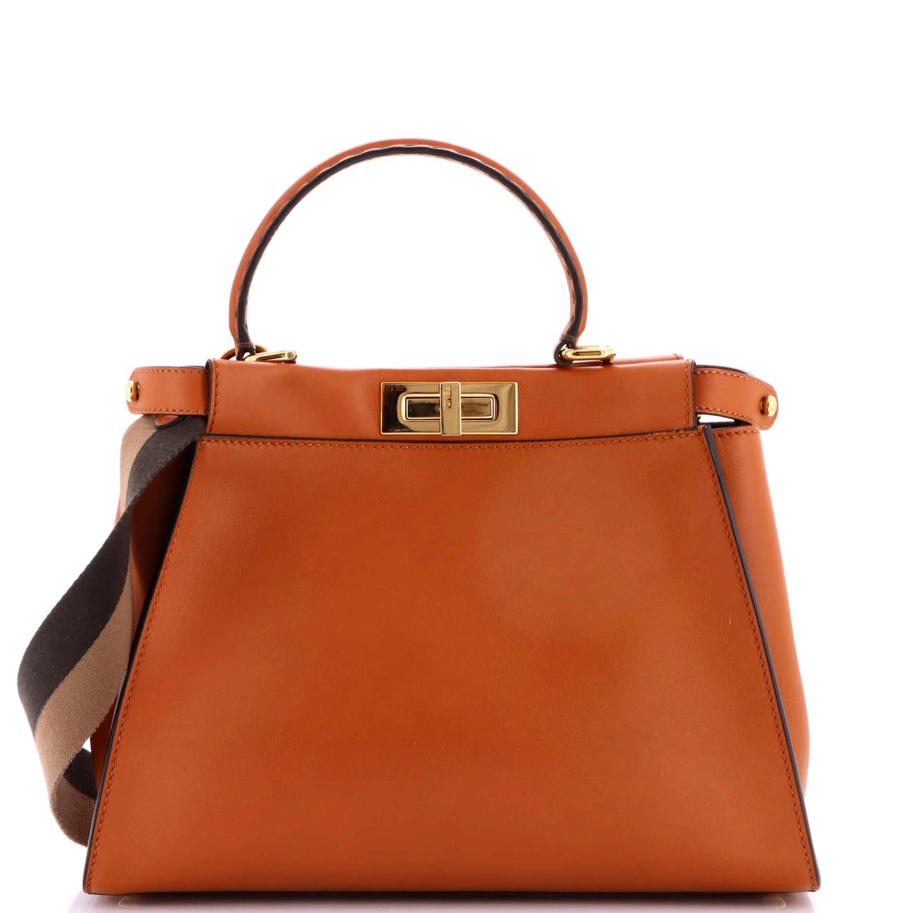 Leather handbag