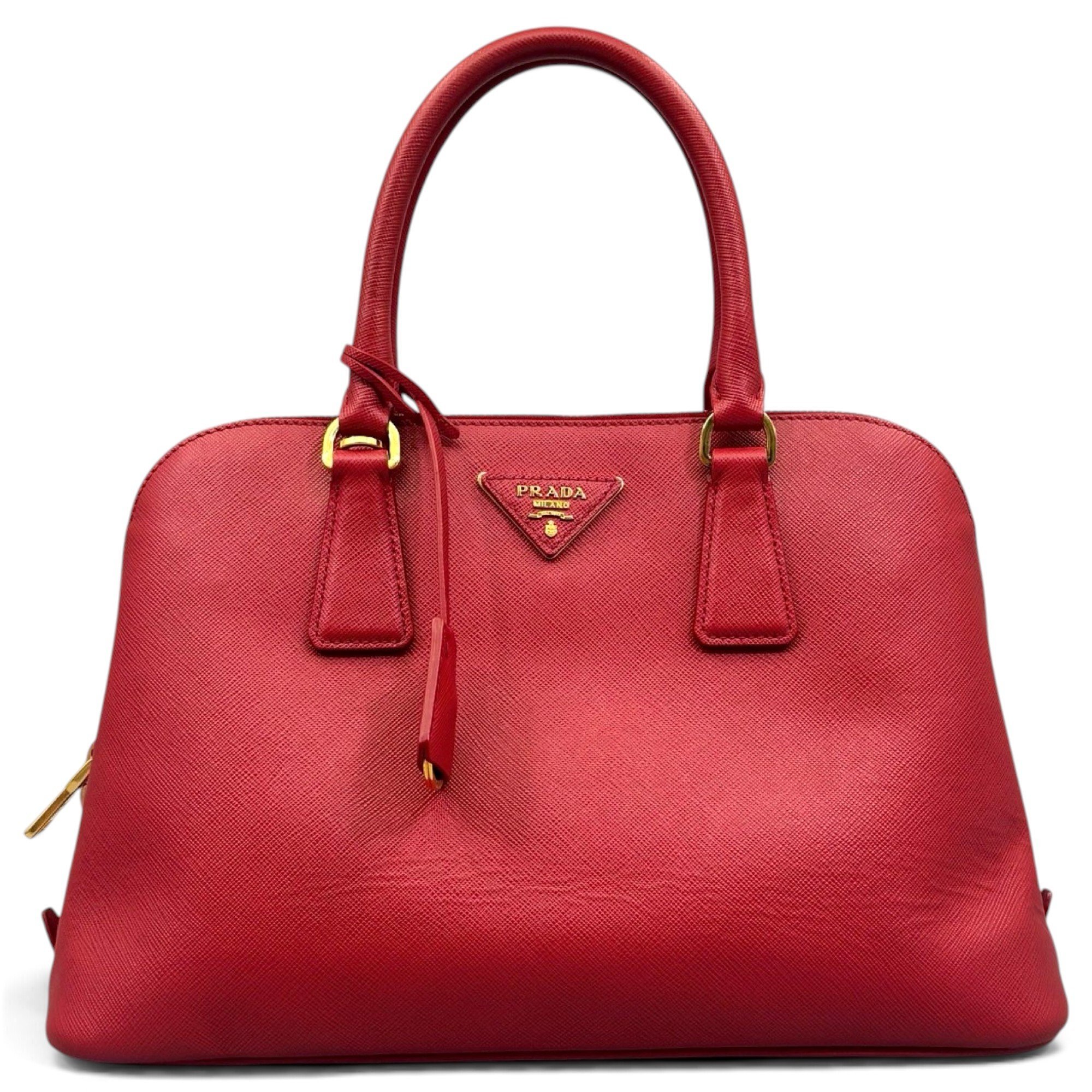 Promenade leather handbag