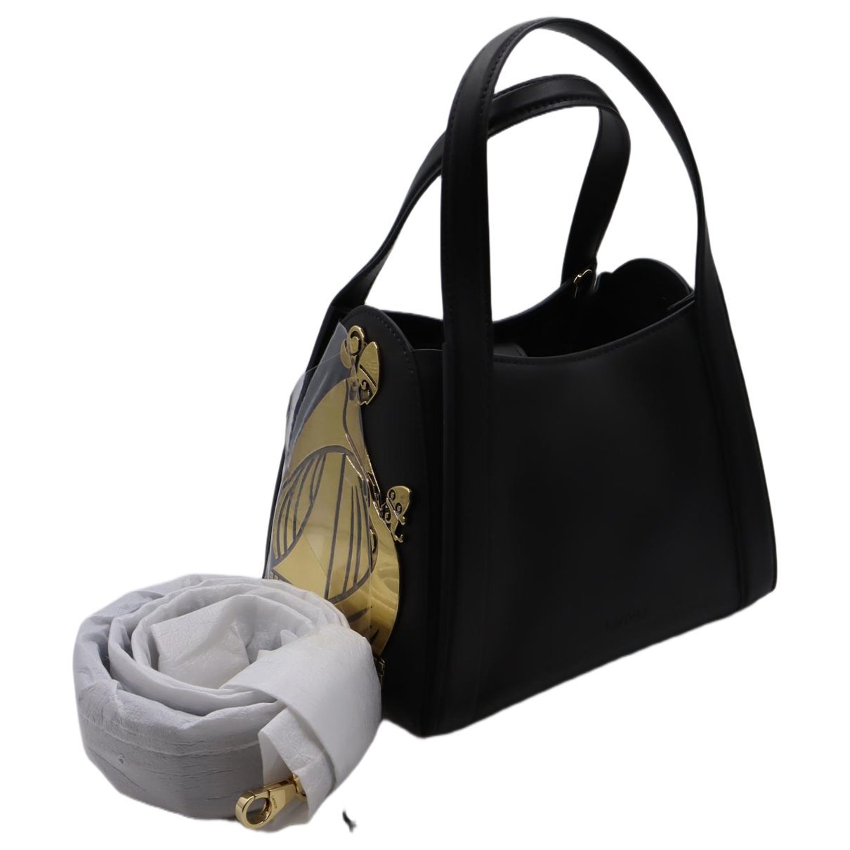 Leather handbag