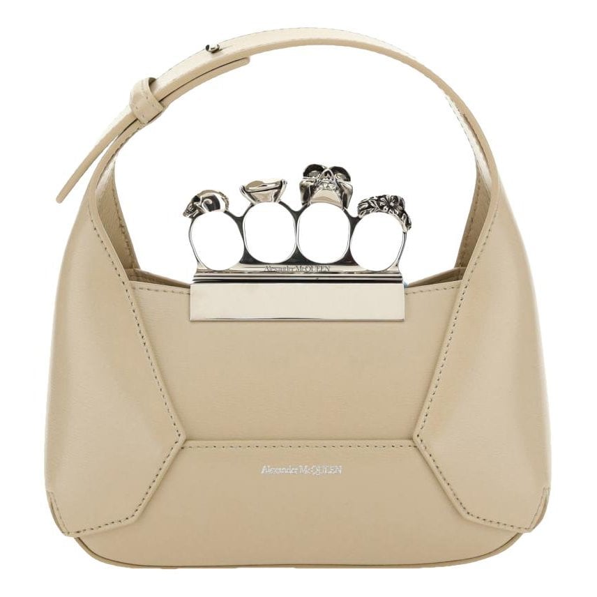 Alexander McQueen Knuckle leather crossbody bag
