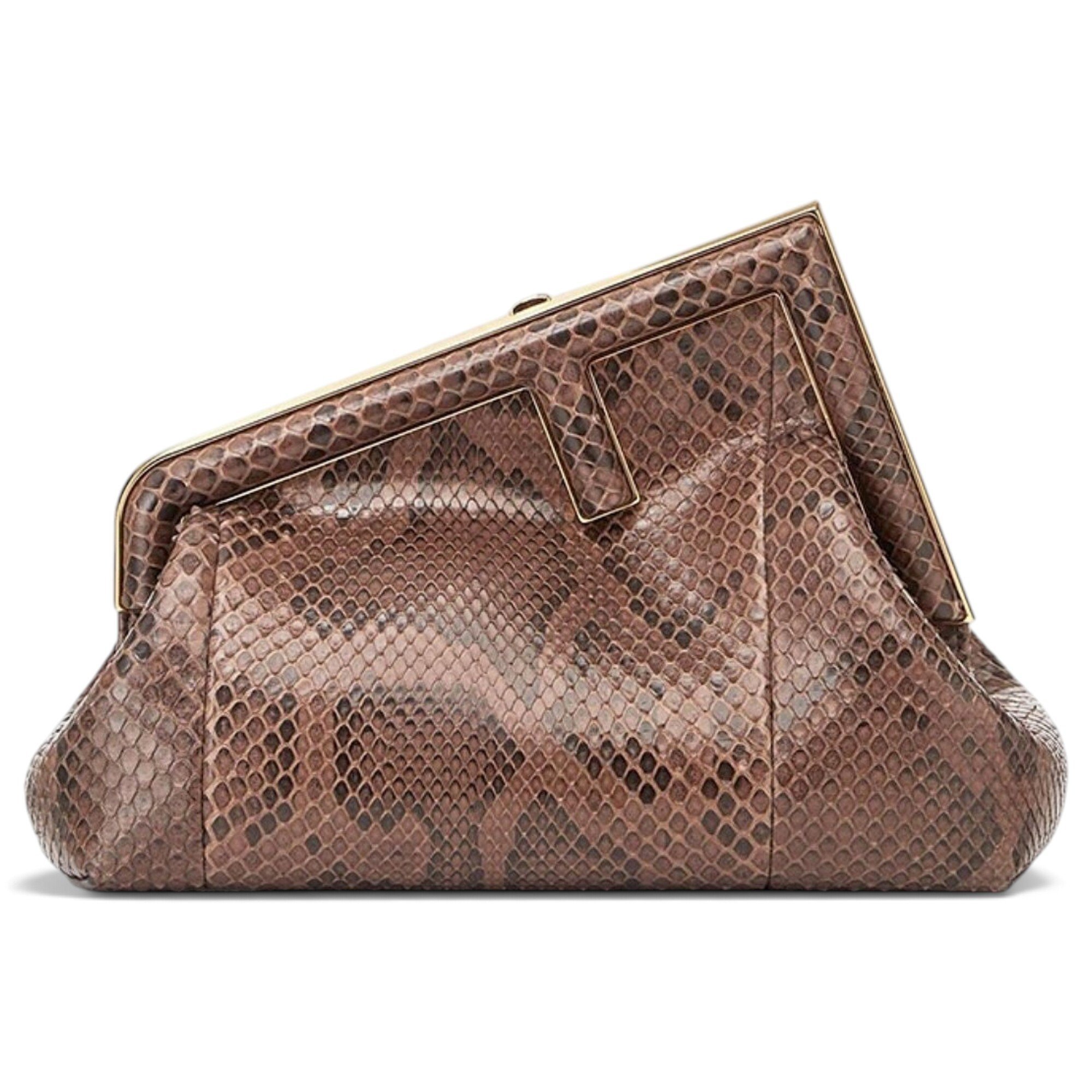First leather handbag
