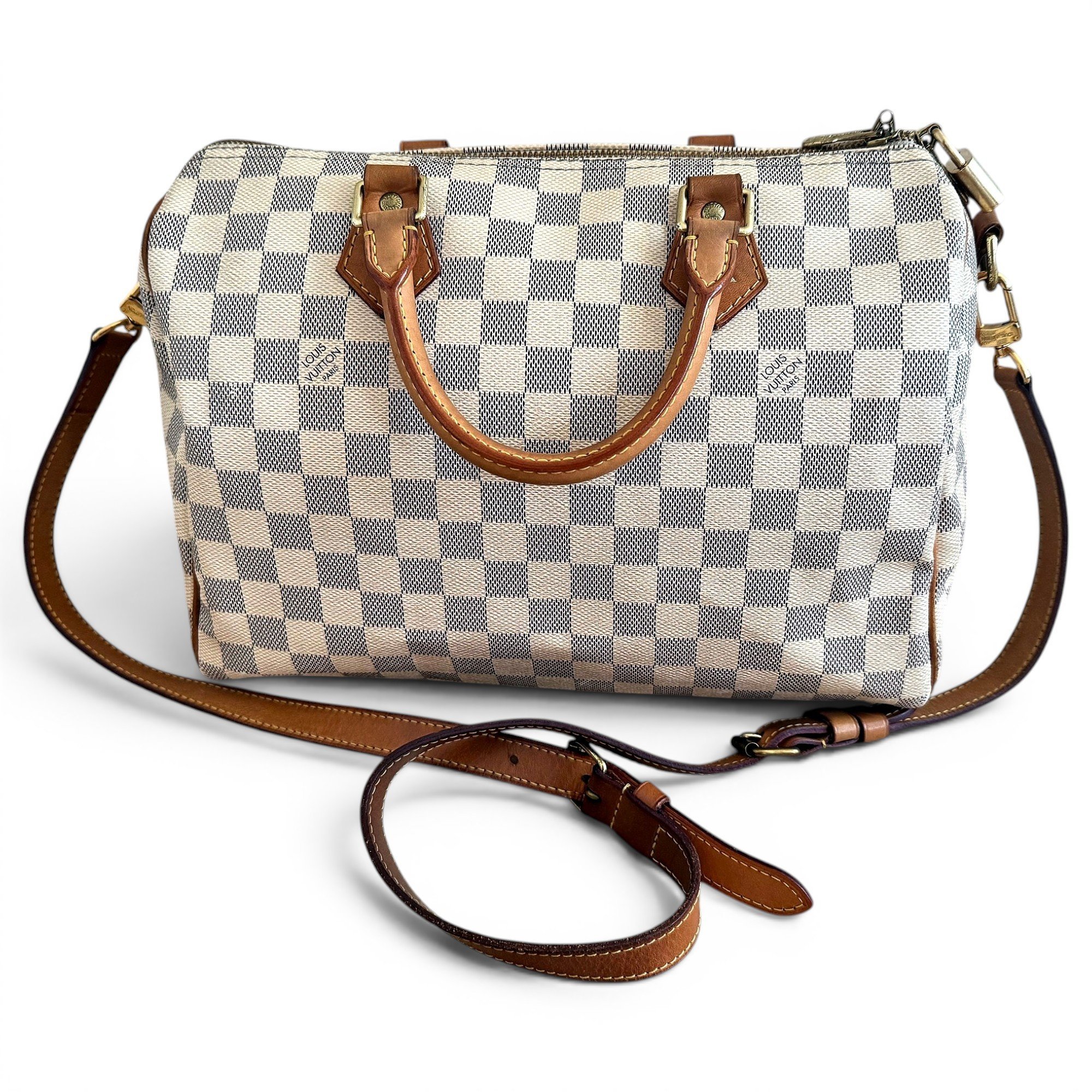 Speedy Bandoulière leather handbag