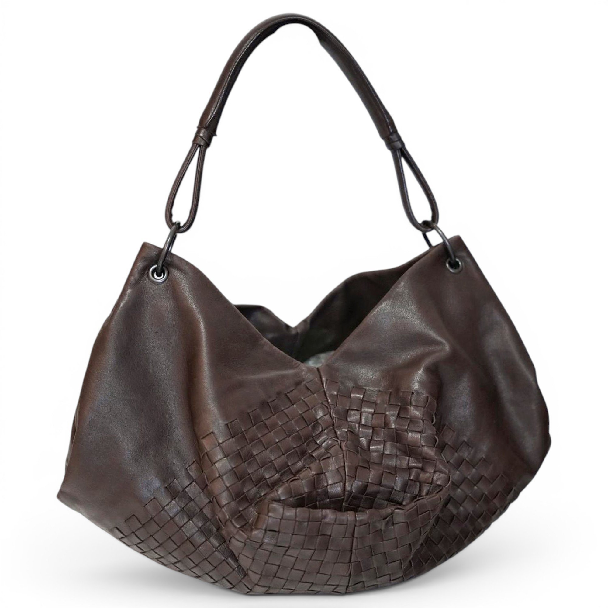 Veneta leather handbag