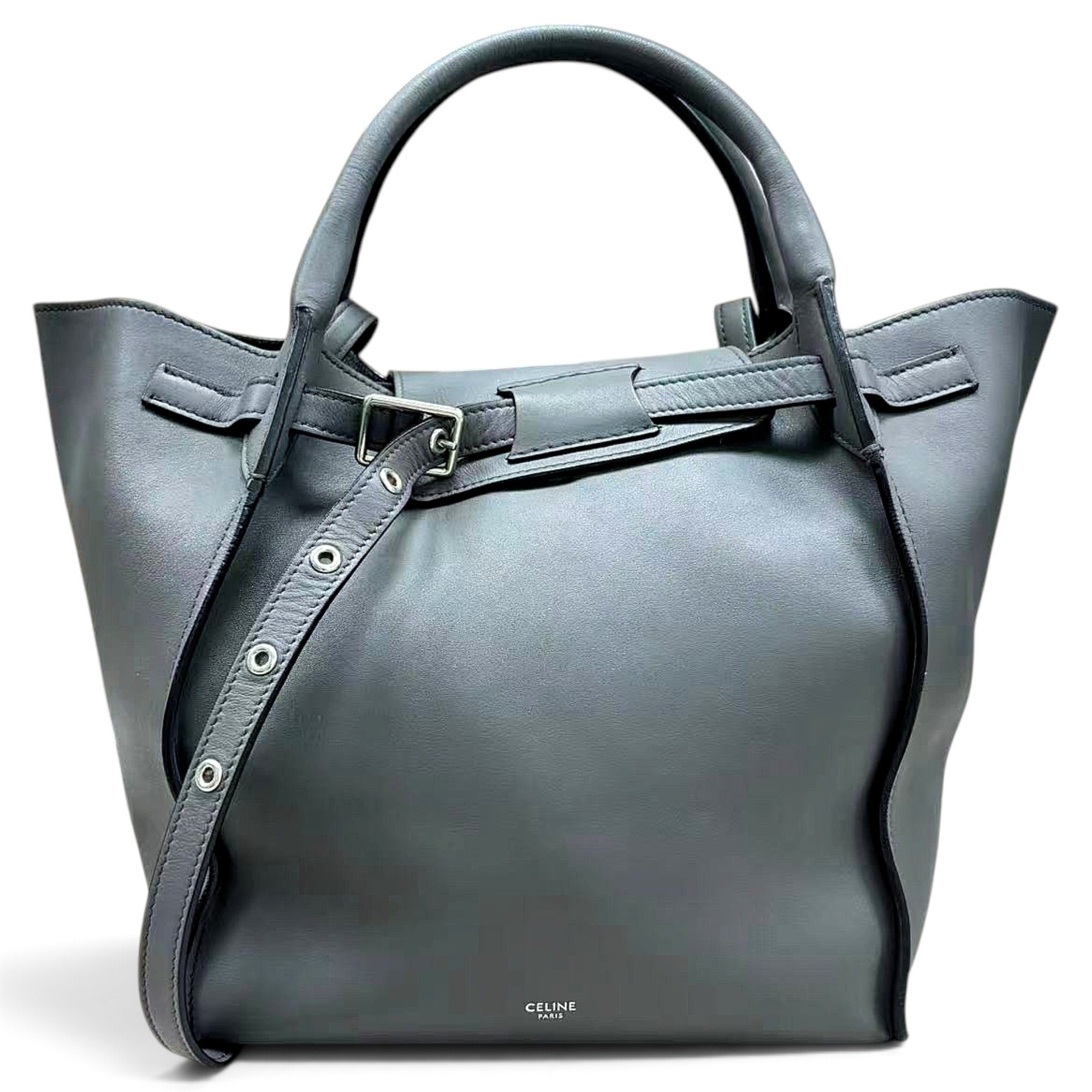 Big Bag leather handbag