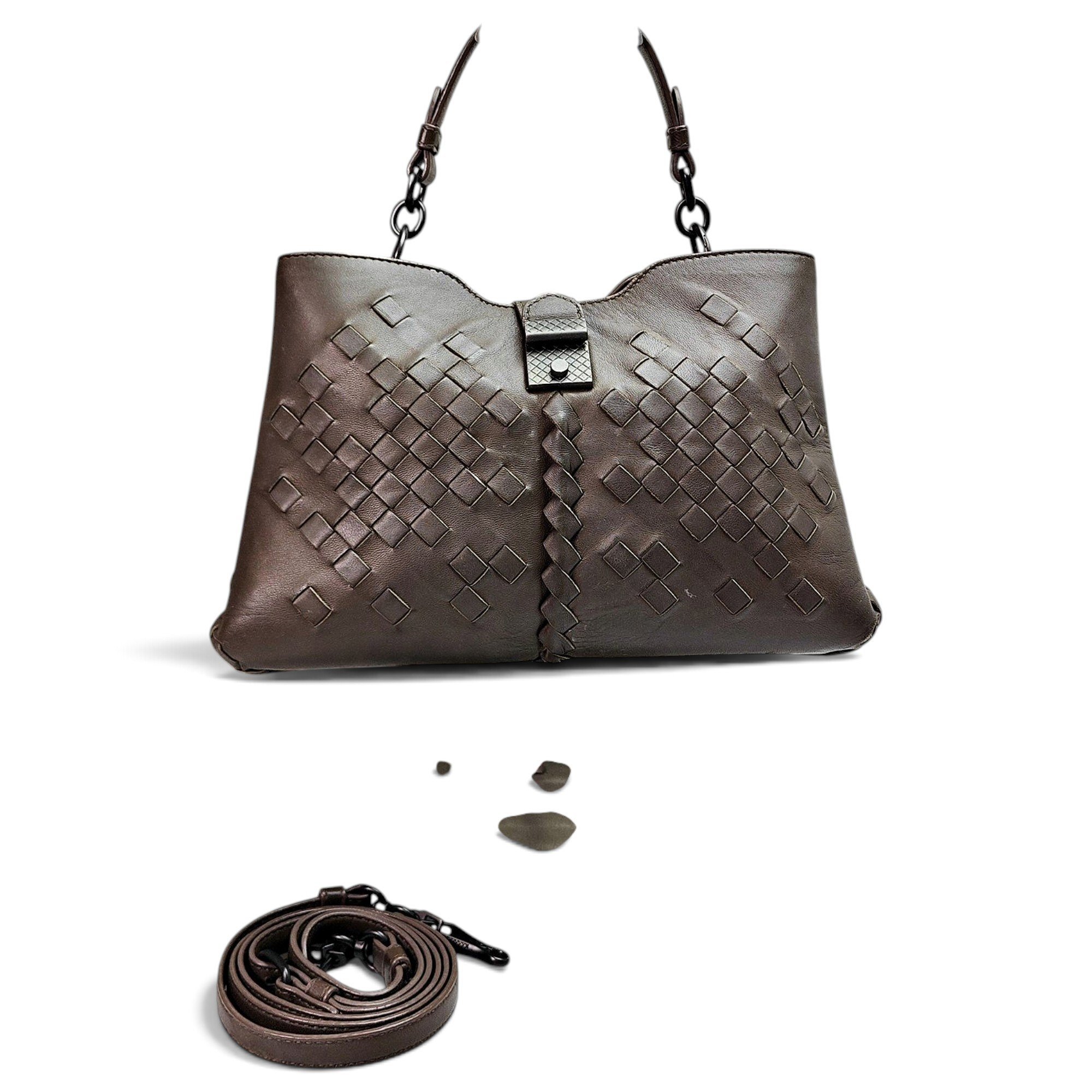Roma leather handbag