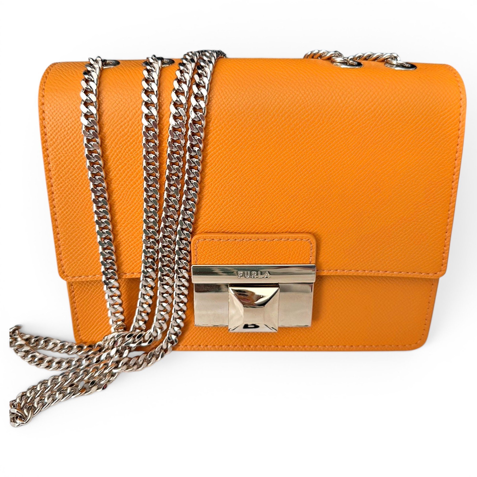 Leather crossbody bag