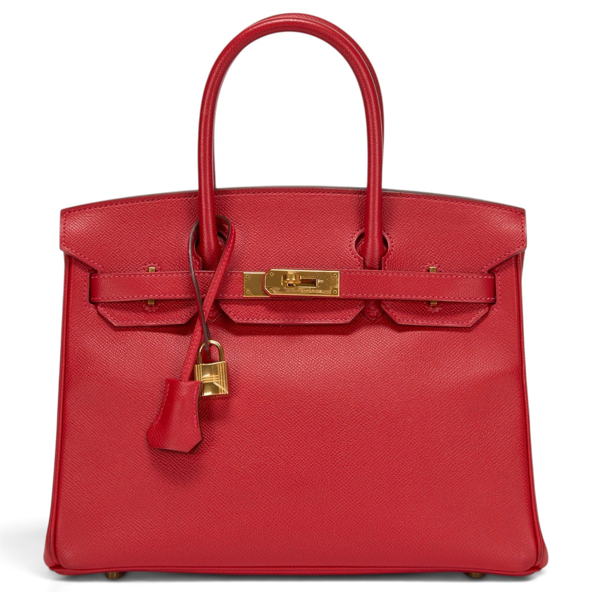 Birkin 30 leather handbag