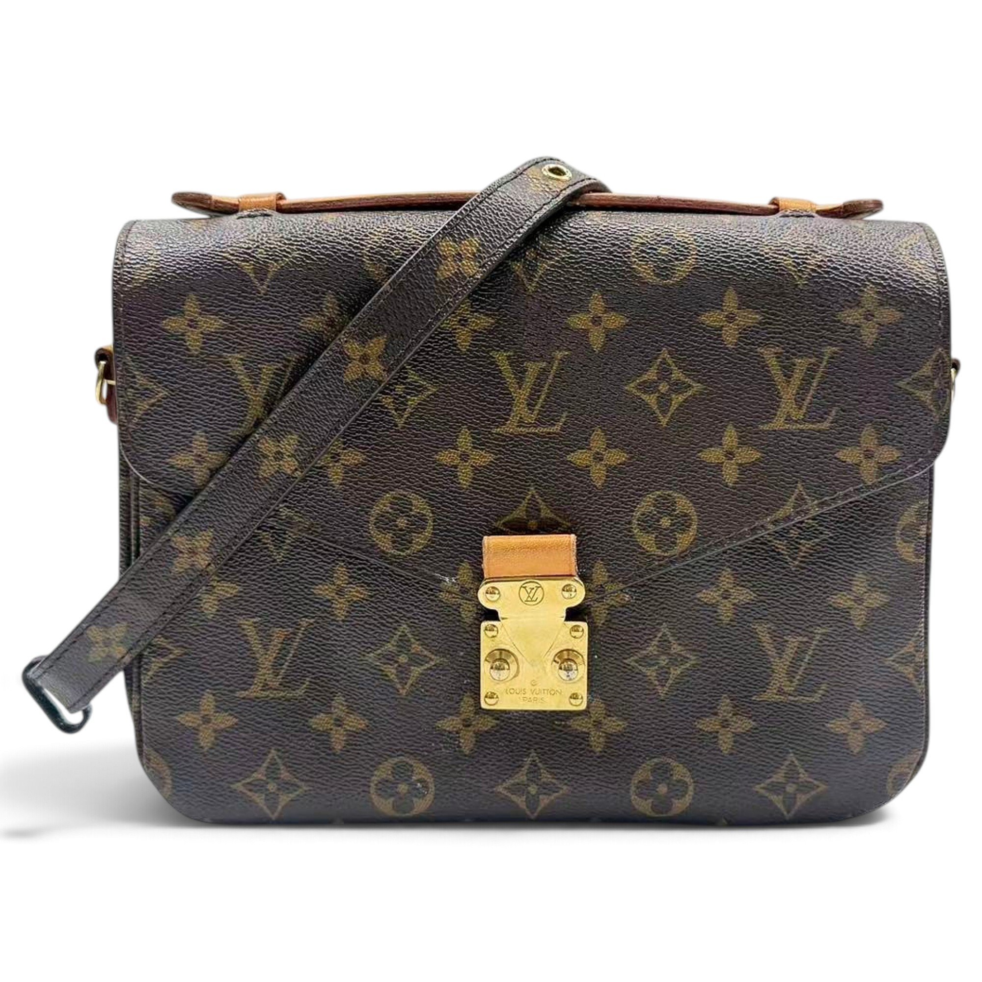 Metis leather crossbody bag