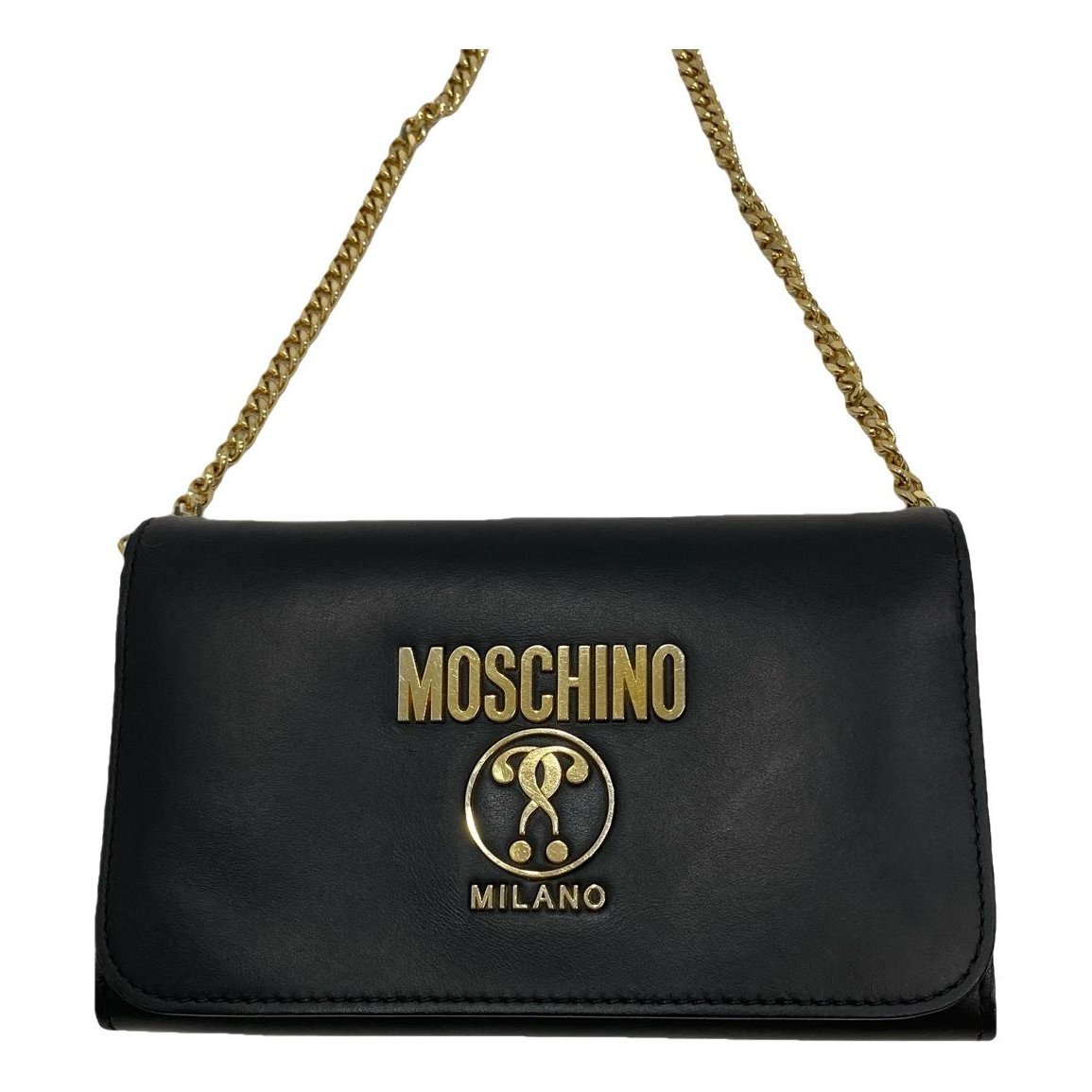 Biker leather handbag