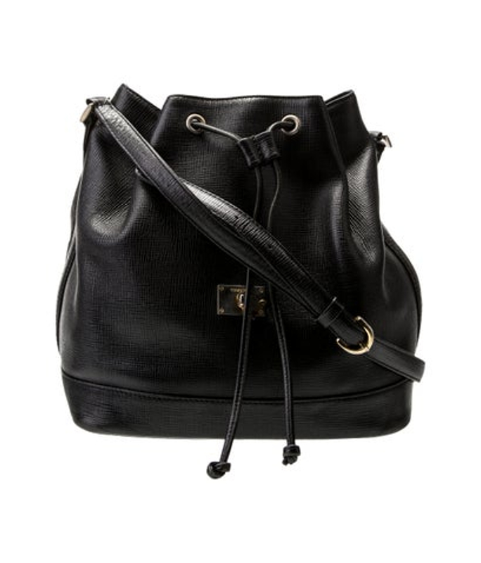 Courreges Leather Bucket Bag