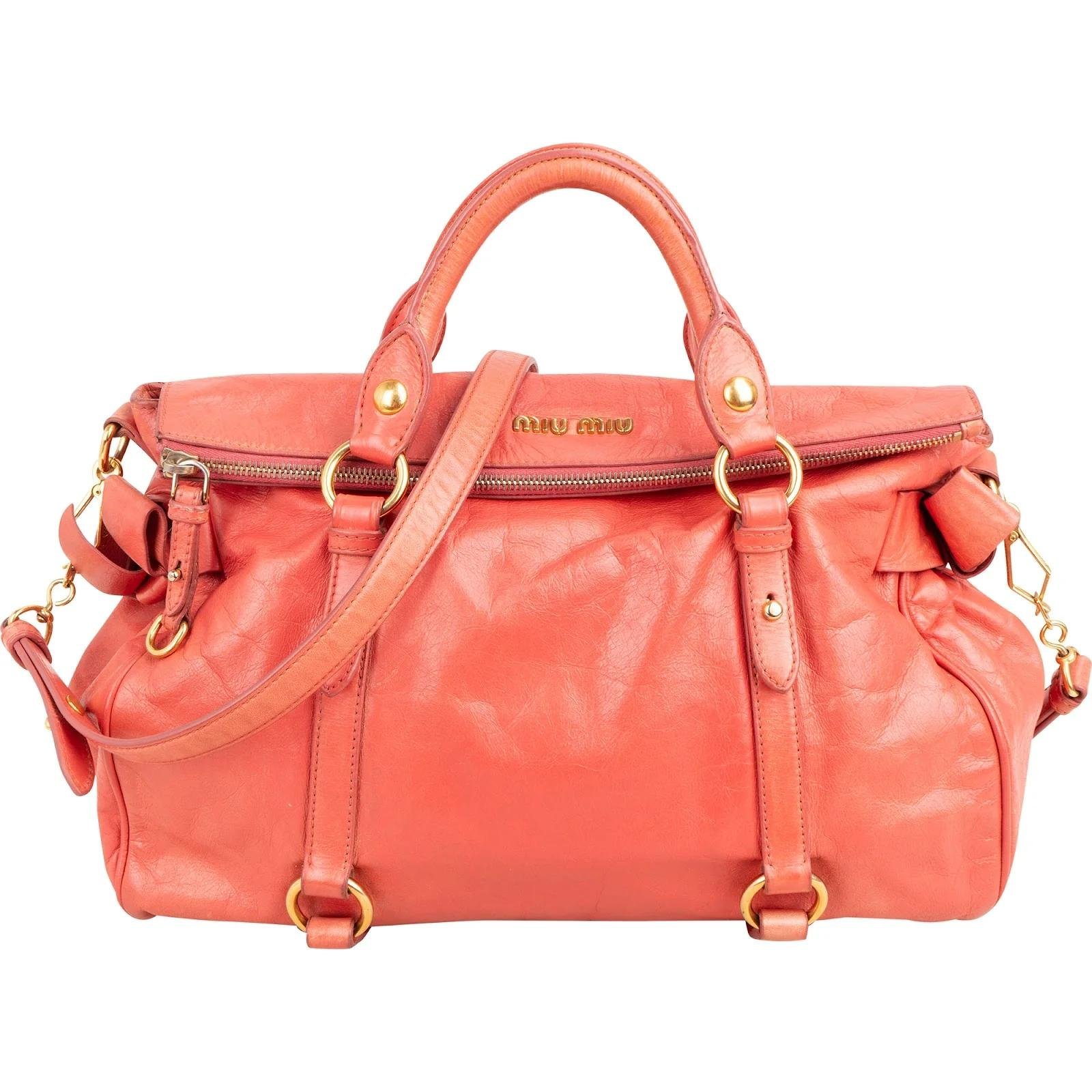 Vitello leather handbag