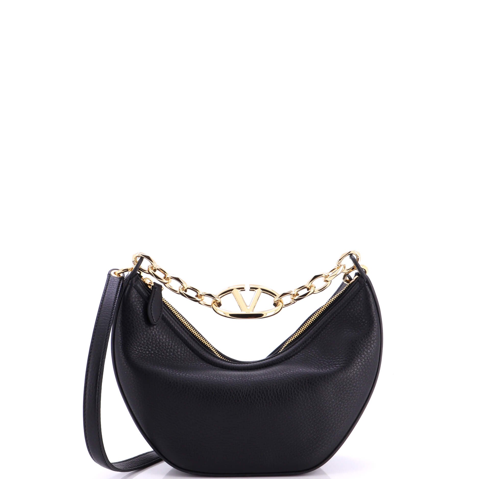 Vlogo Moon Hobo Leather Small