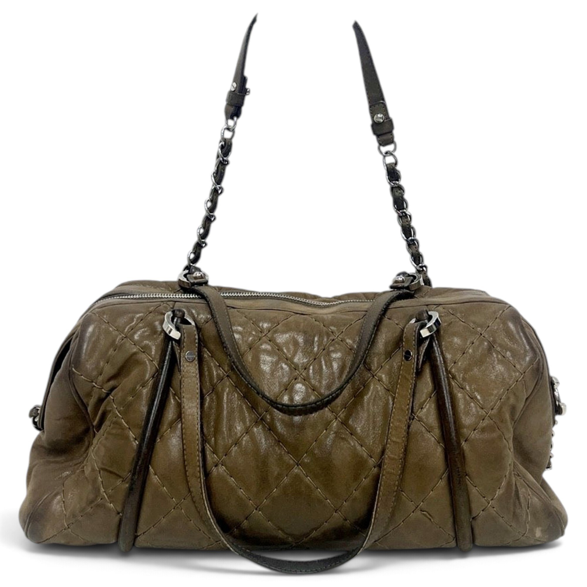 Leather handbag
