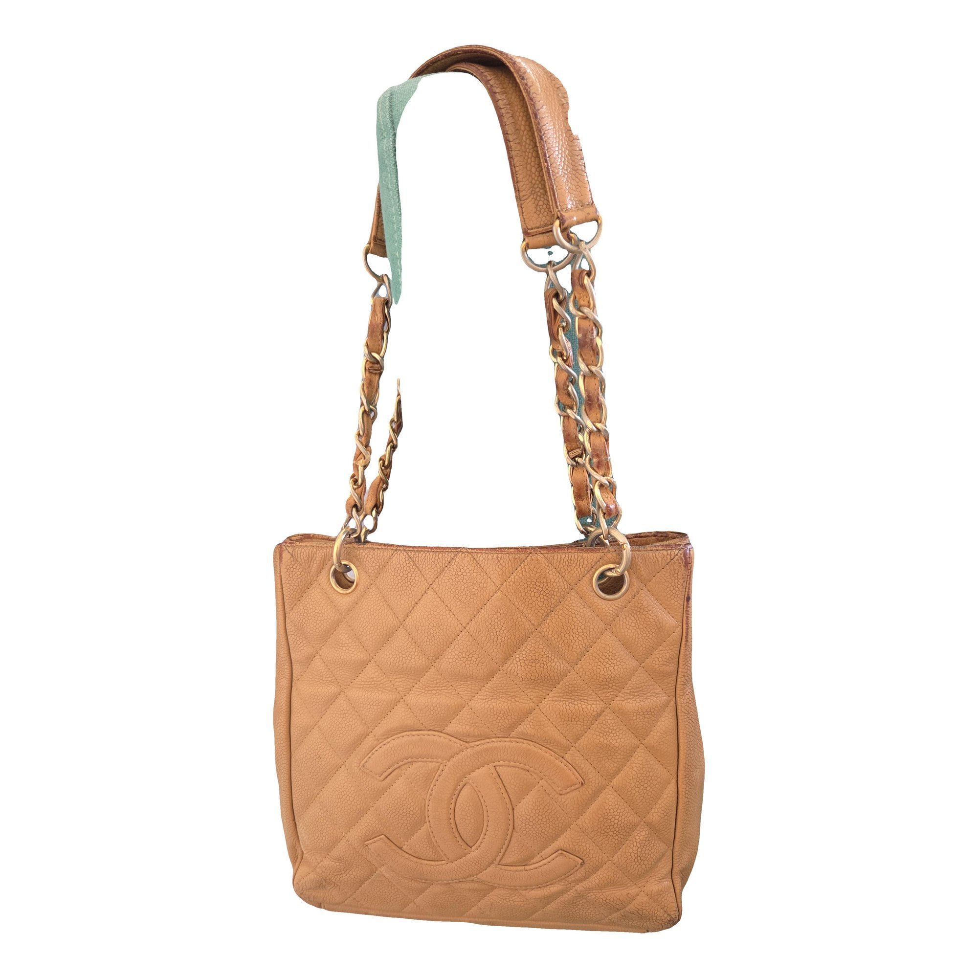 Petite Shopping Tote leather handbag