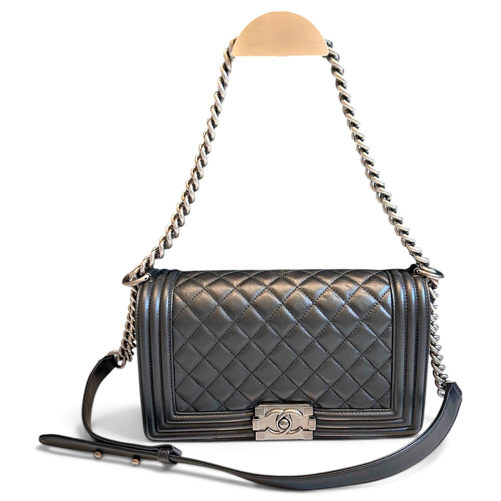 Boy leather handbag
