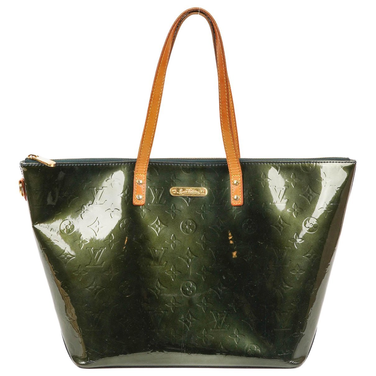 Bellevue patent leather handbag