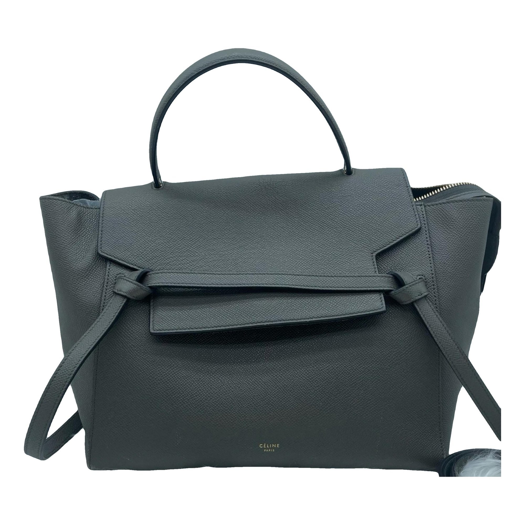 Belt leather bag