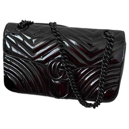 GG Marmont Flap leather crossbody bag