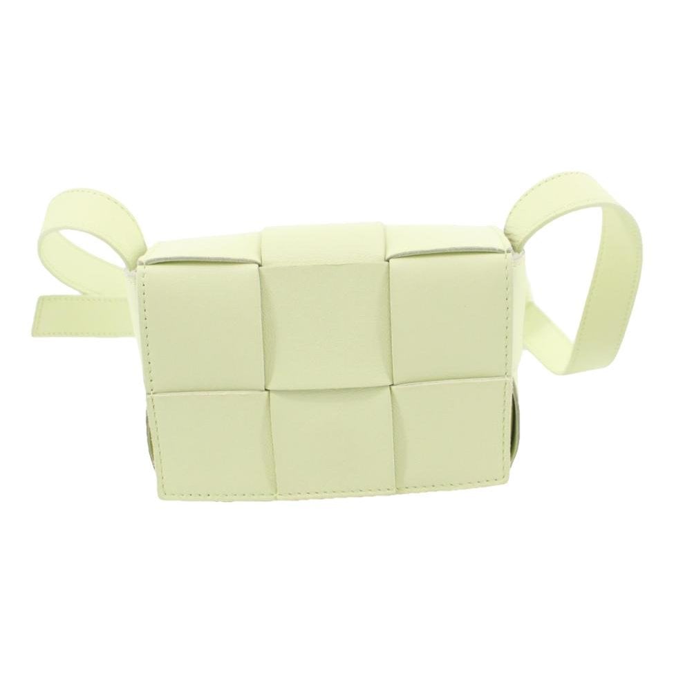 Cassette leather crossbody bag