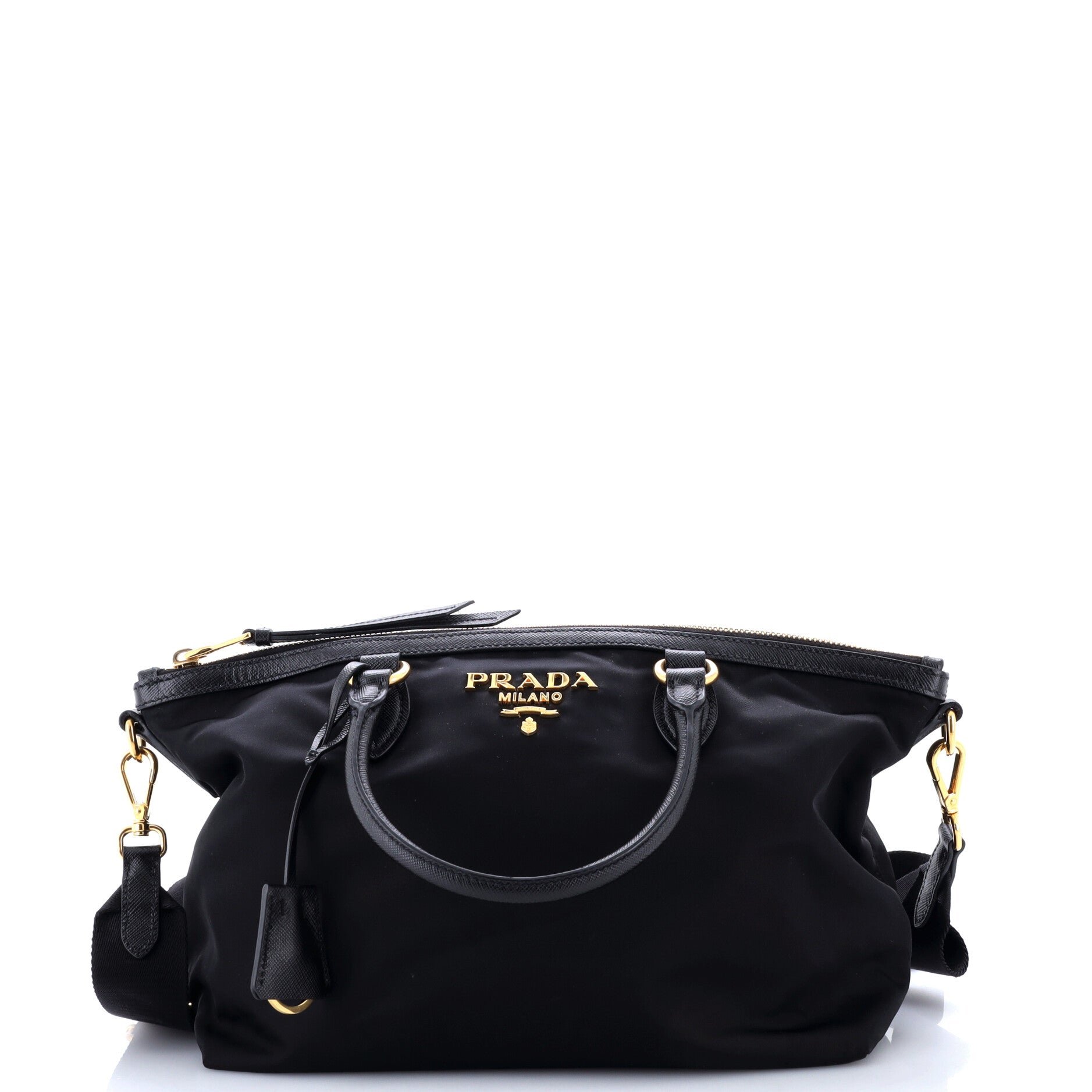 Convertible Zip Tote Tessuto Small