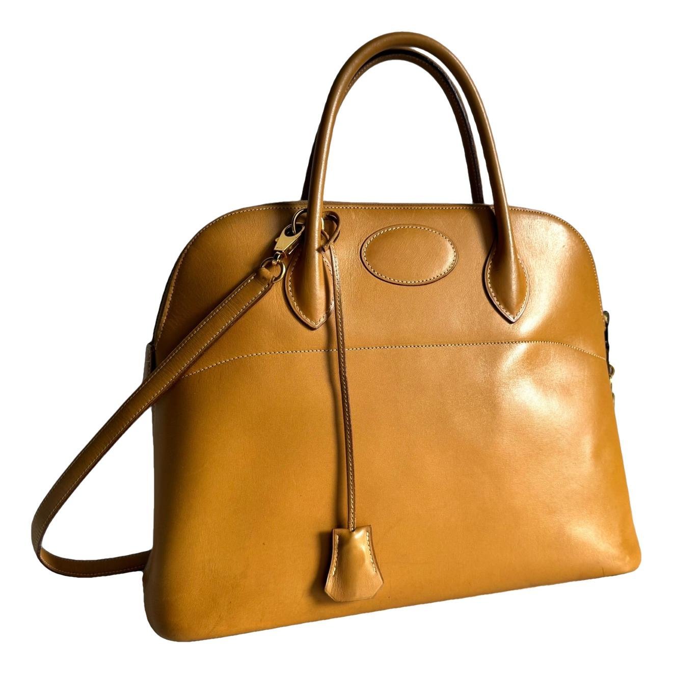 Bolide leather handbag