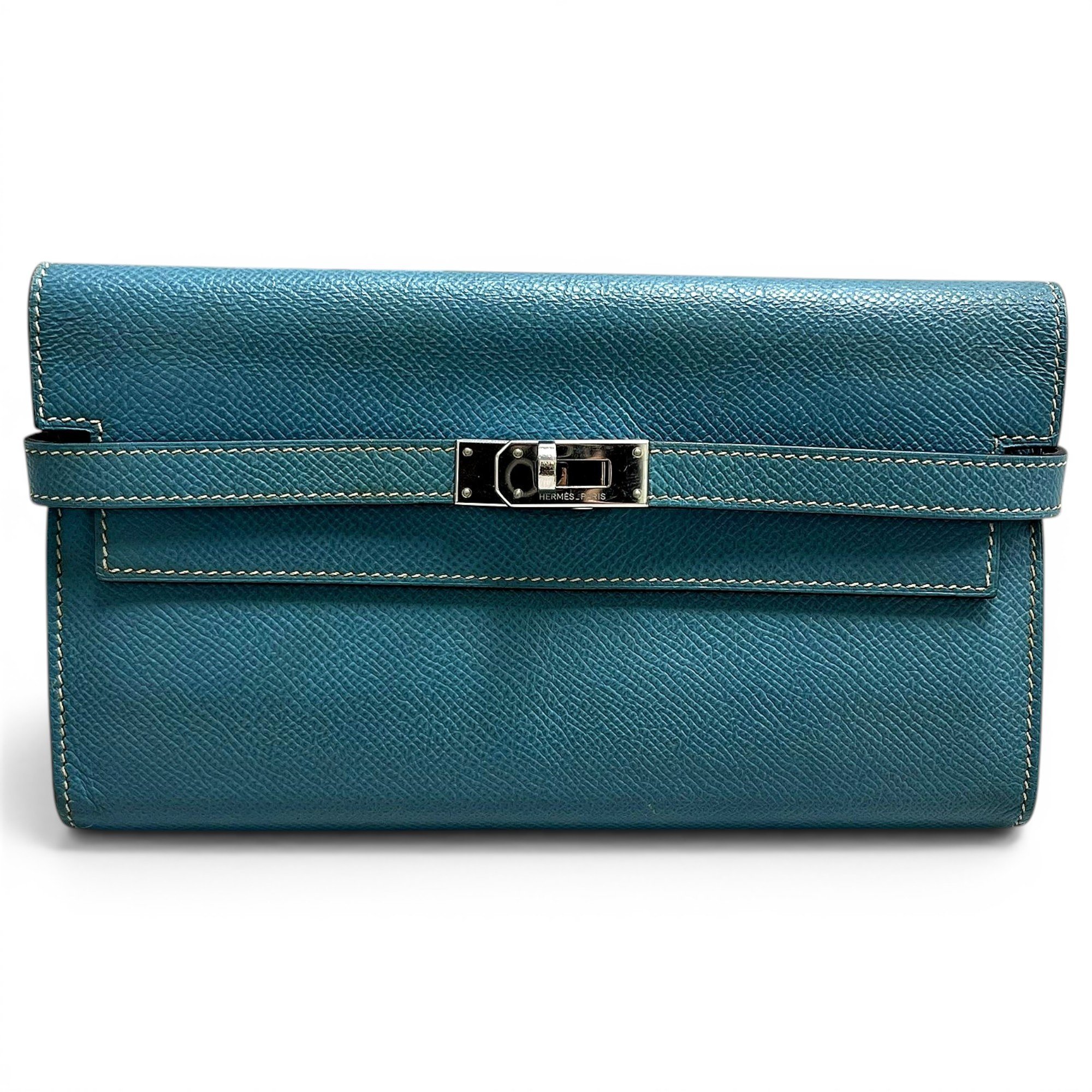 Kelly to go leather clutch bag