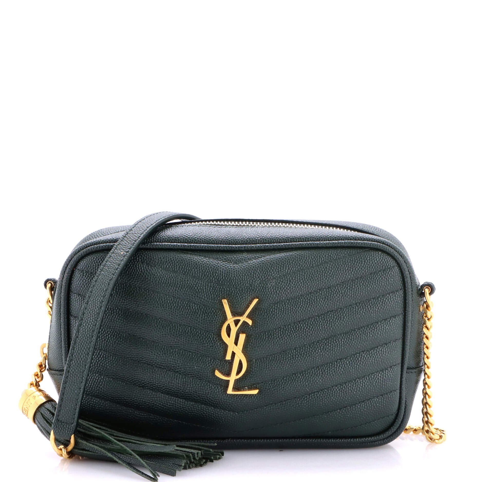 LouLou Crossbody Bag Matelasse Chevron Leather Mini