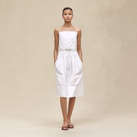 "Mosaique" pouch dress