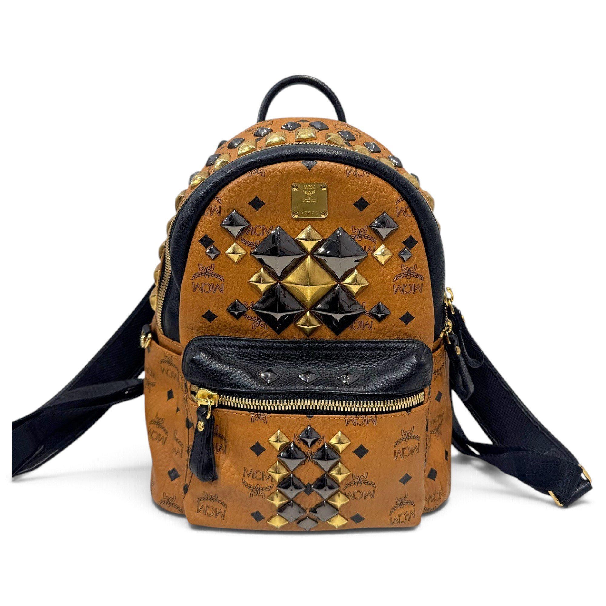 Stark leather backpack