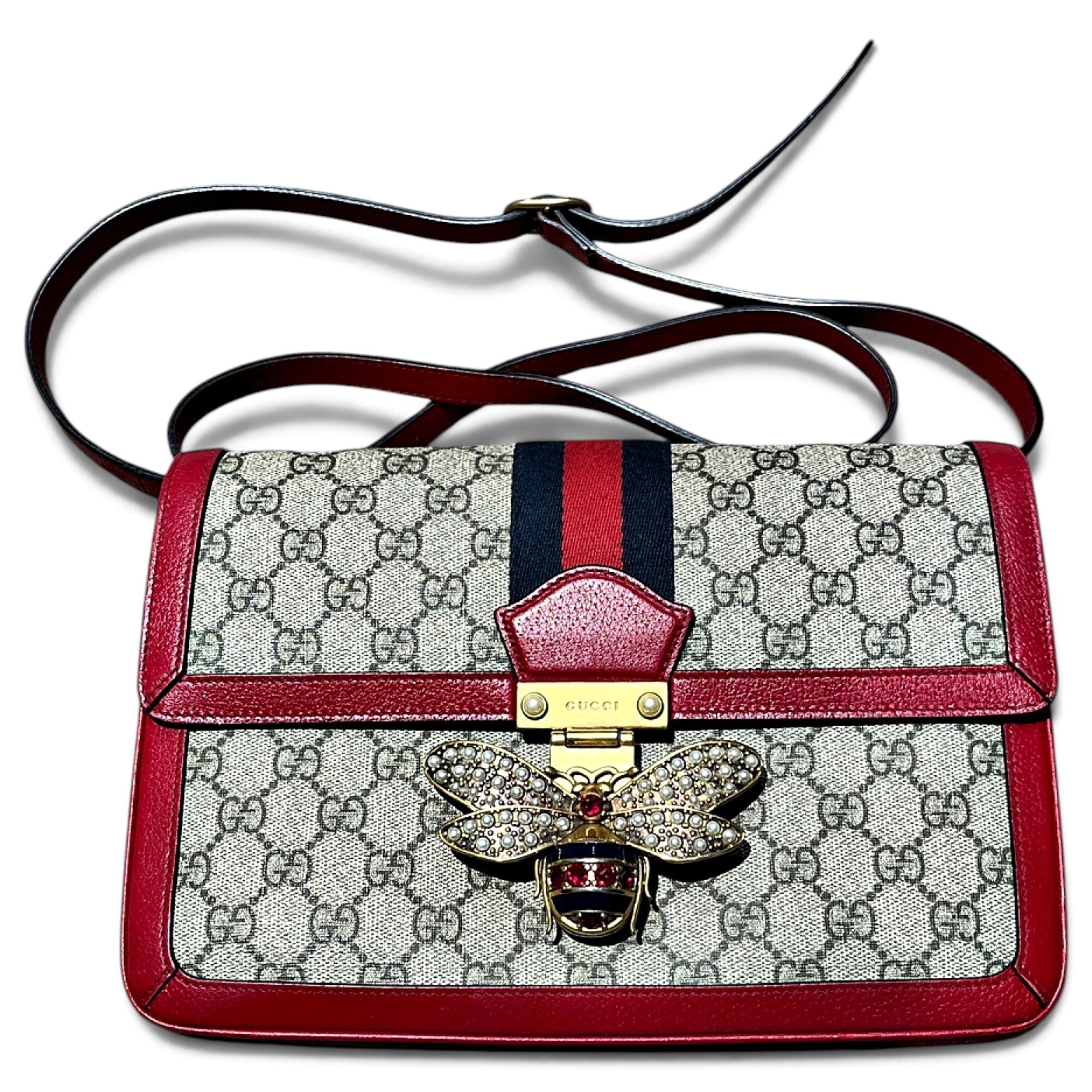 Queen Margaret leather handbag