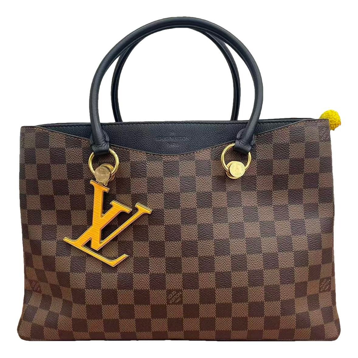 LV Riverside leather handbag