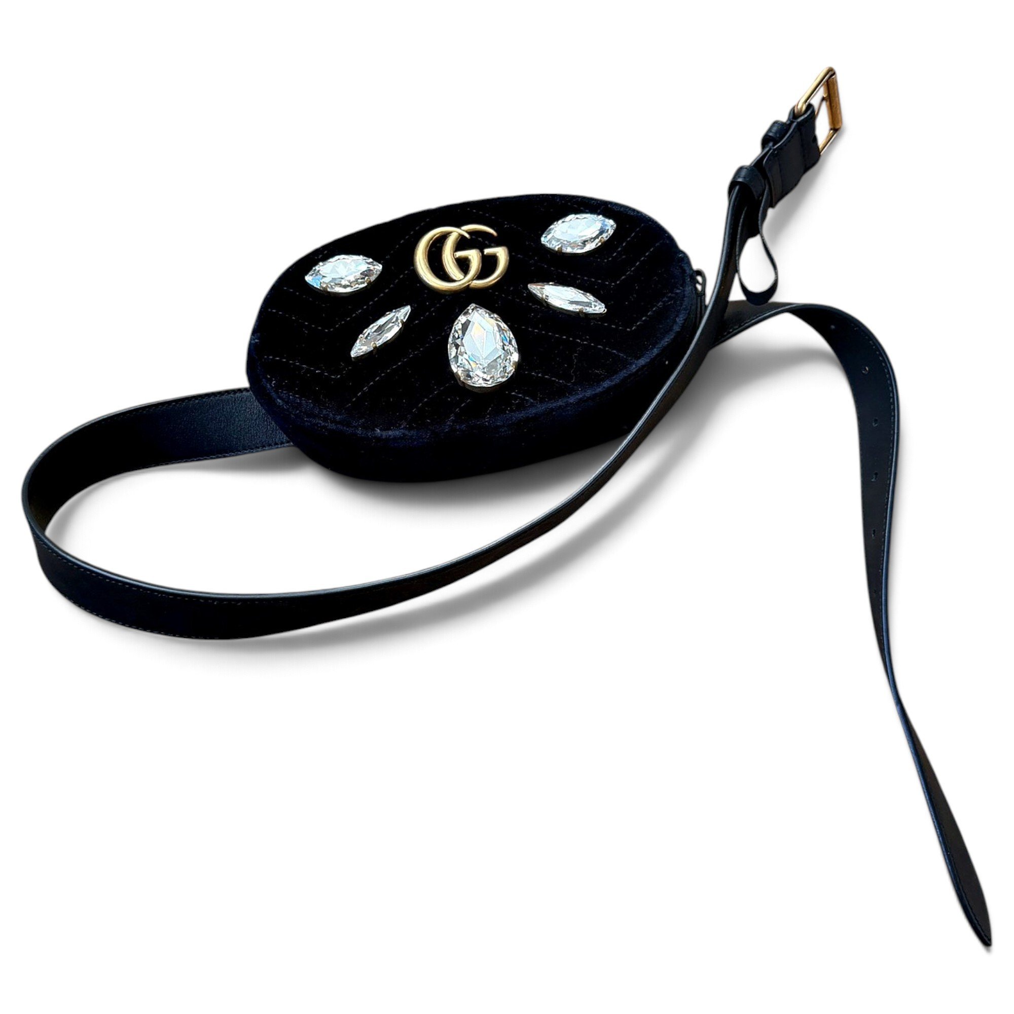 Velvet clutch bag