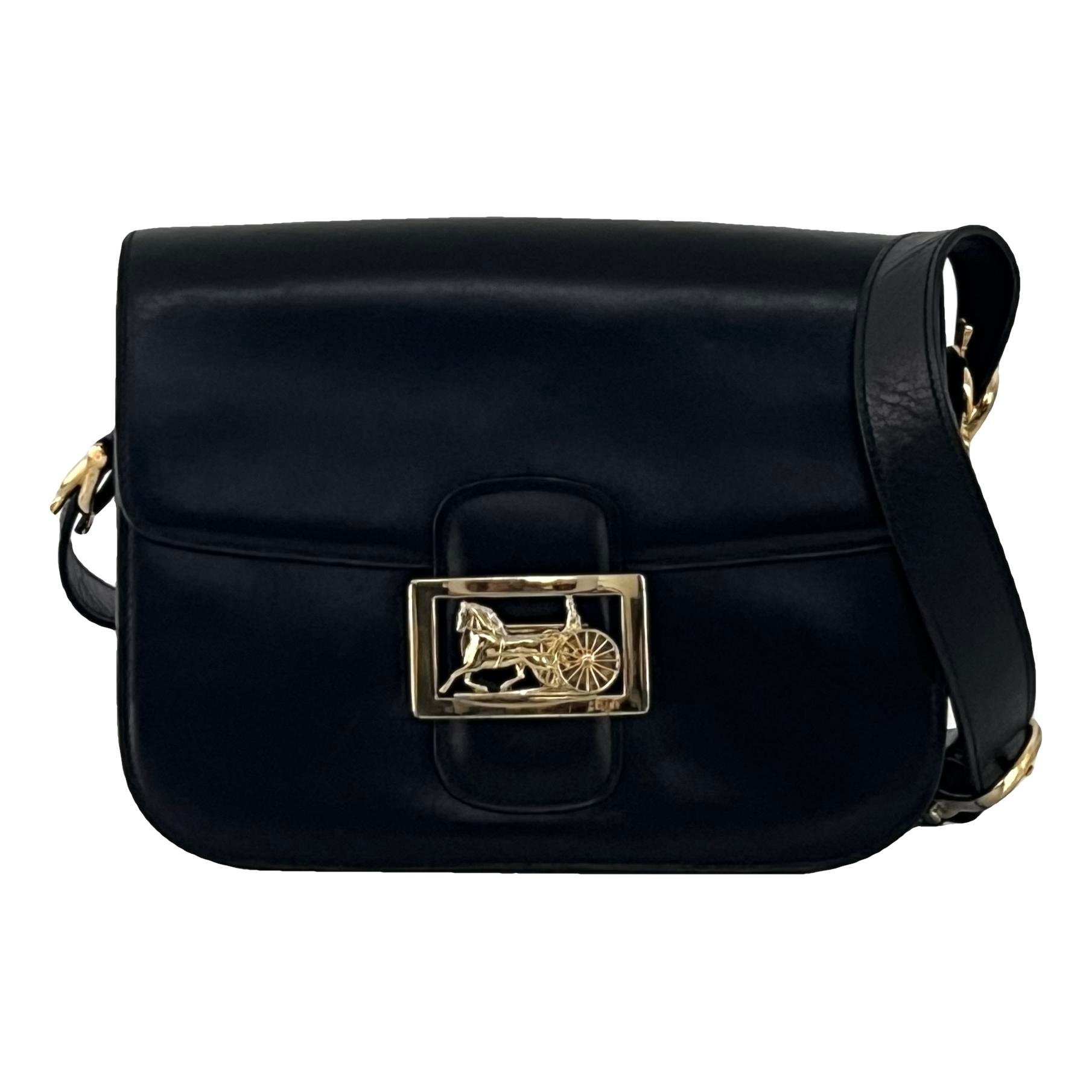 Triomphe leather handbag