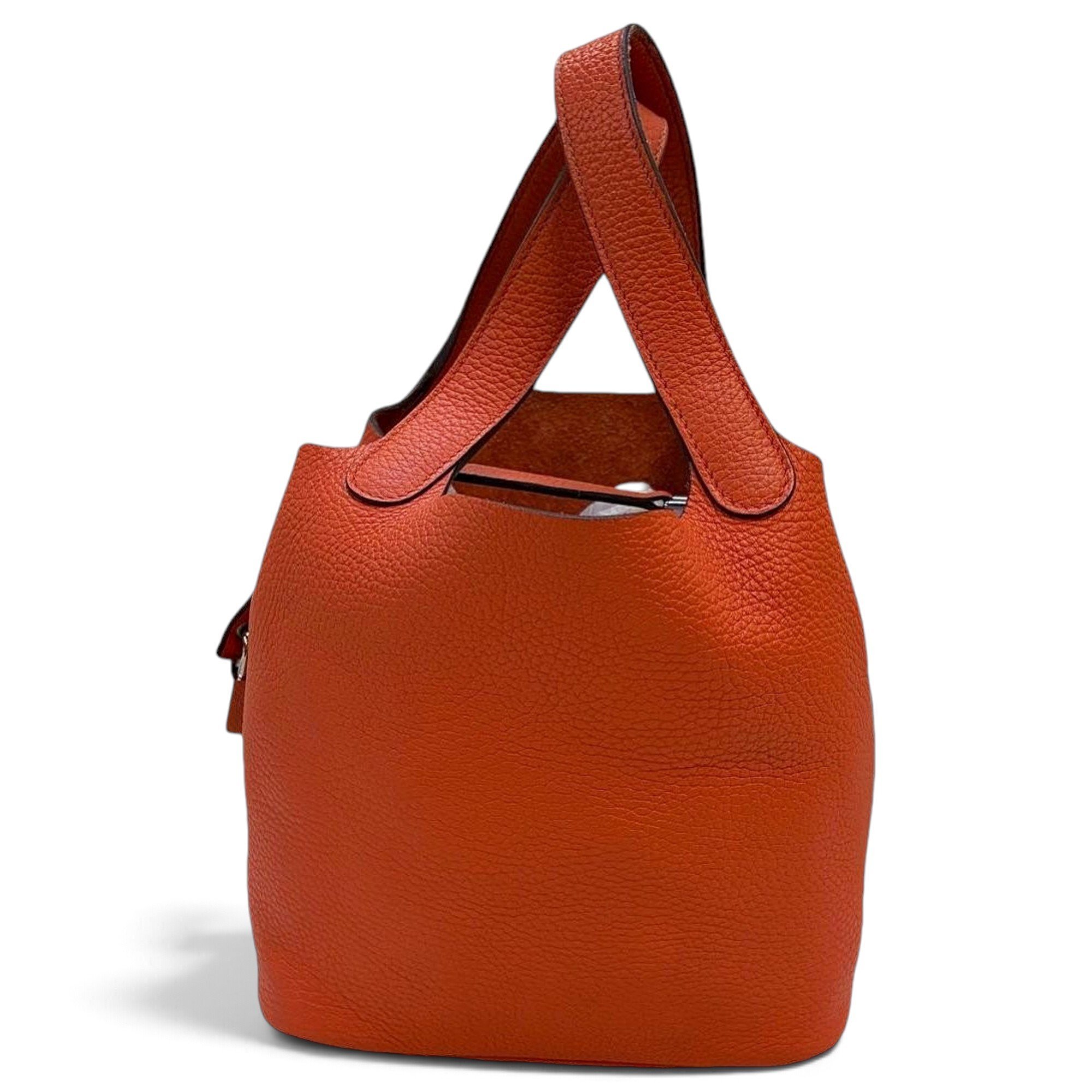 Picotin leather handbag