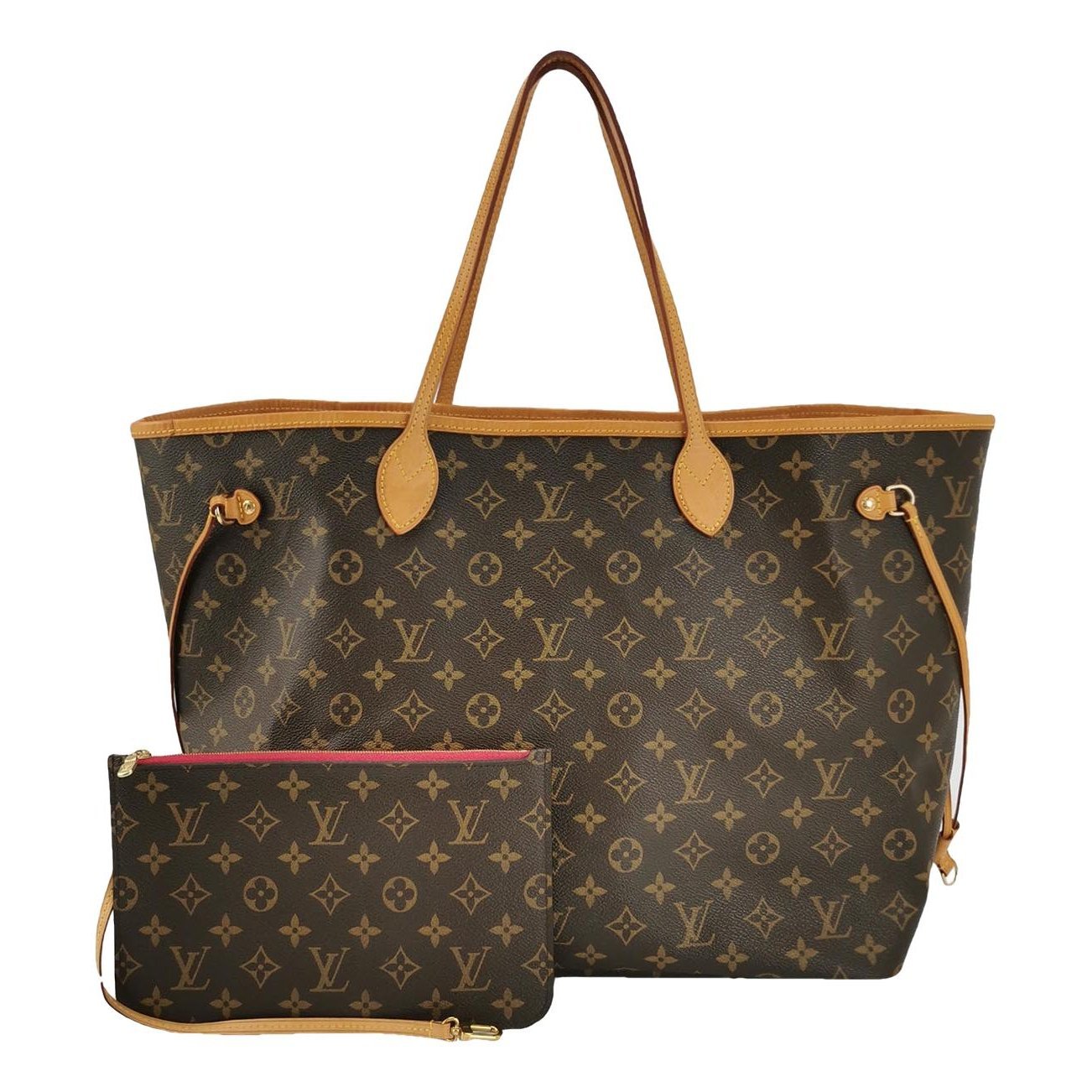 Neverfull leather handbag