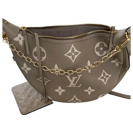Loop leather handbag