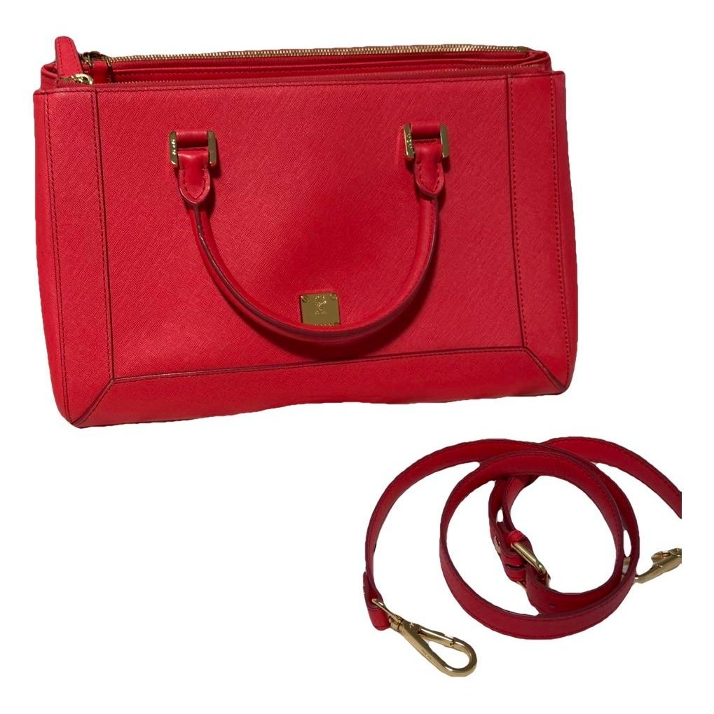 Leather handbag