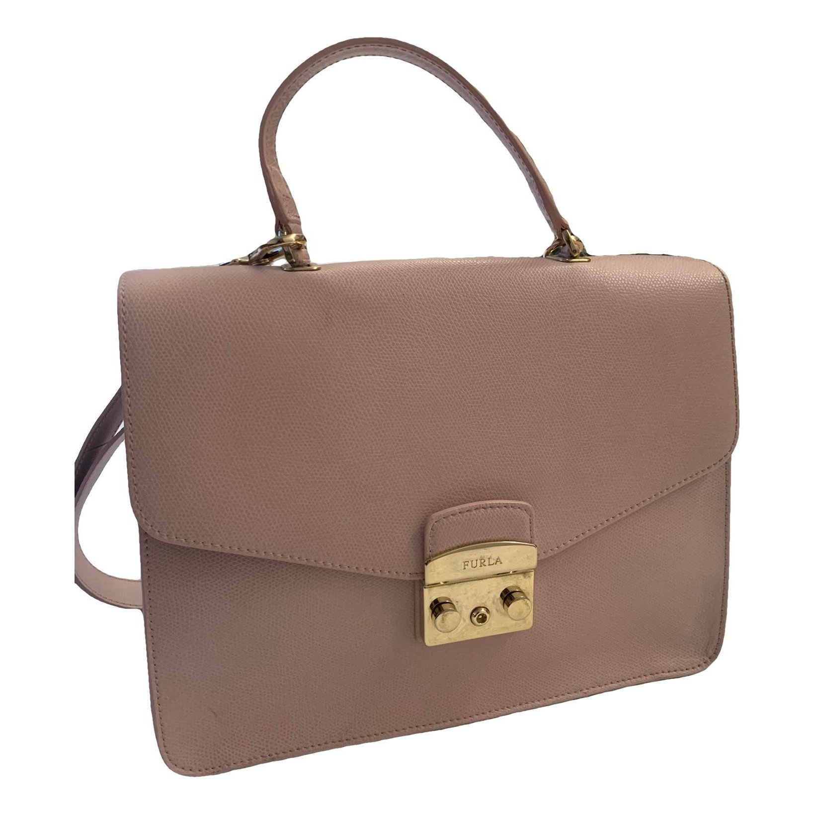 Leather handbag