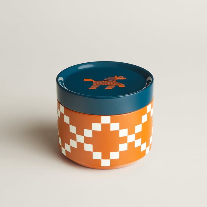 Bleu Nattier Animaux Nattes Box, Large Model