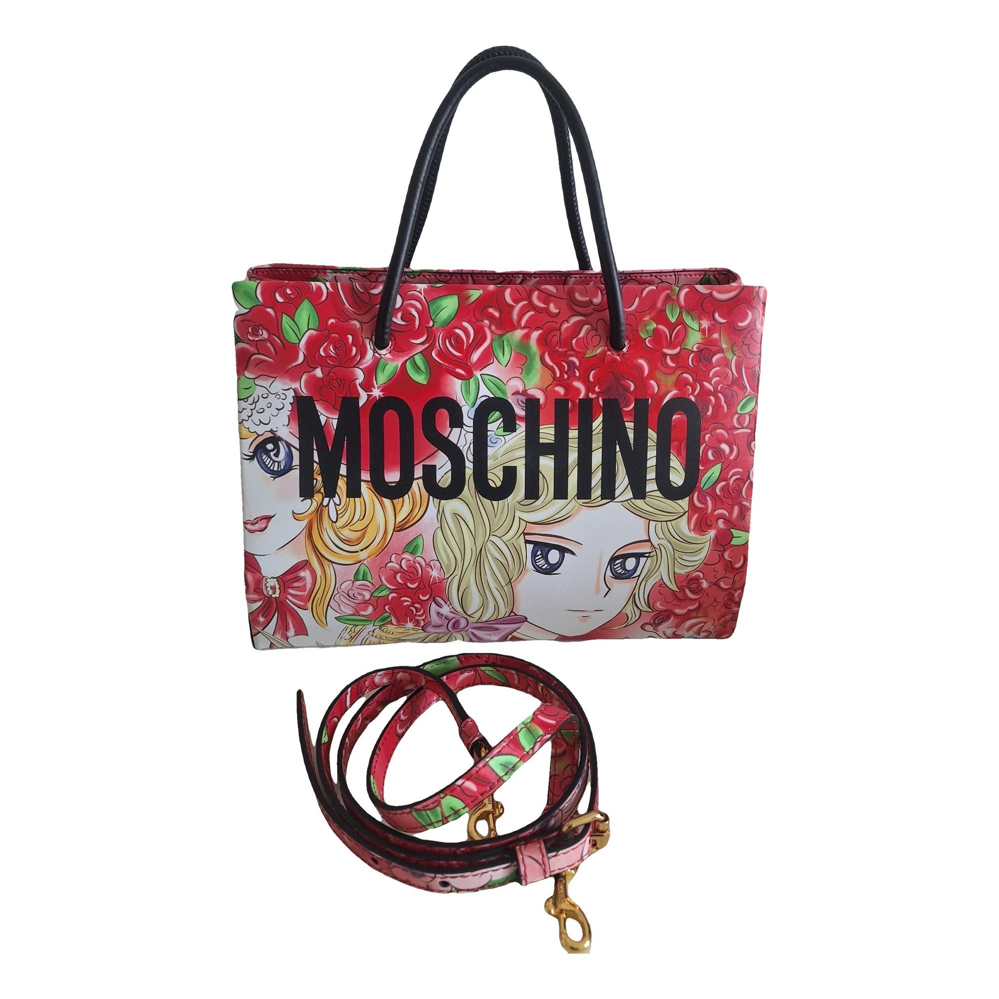 Moschino Leather tote