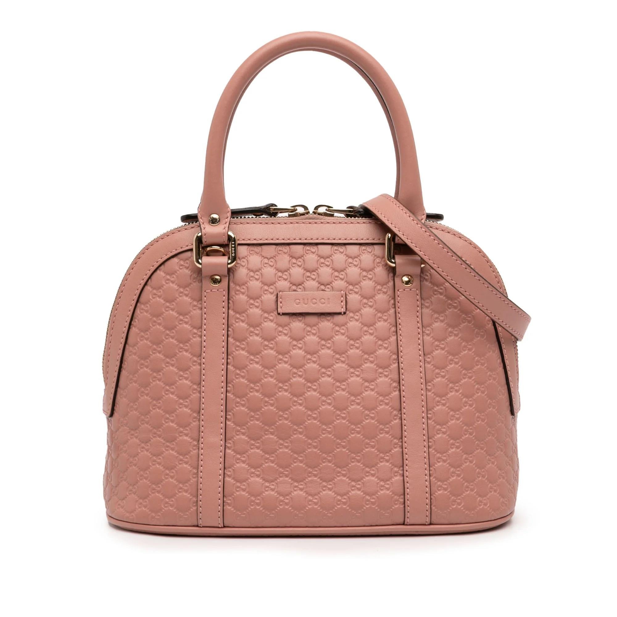 Dôme pony-style calfskin handbag