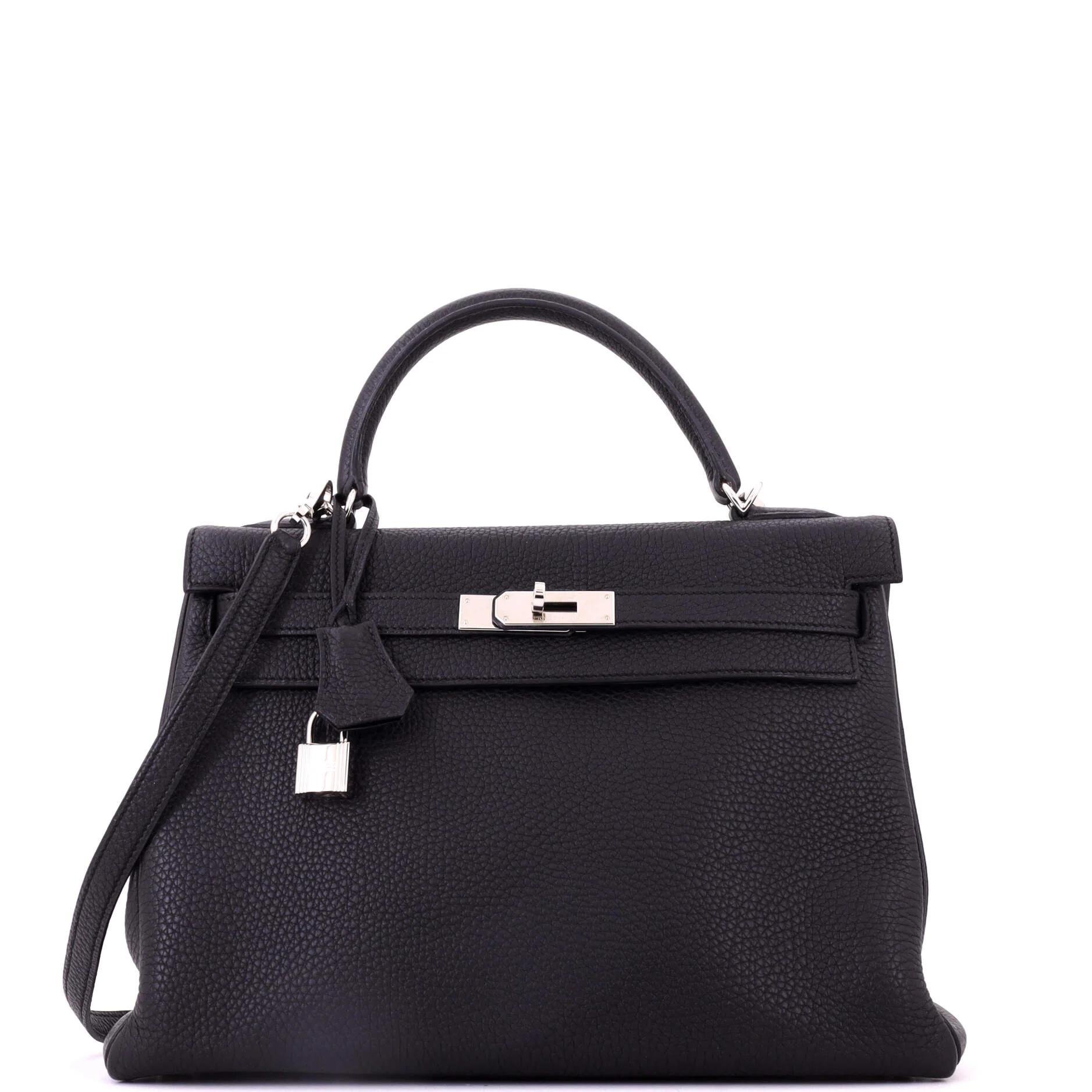 Kelly 32 leather handbag