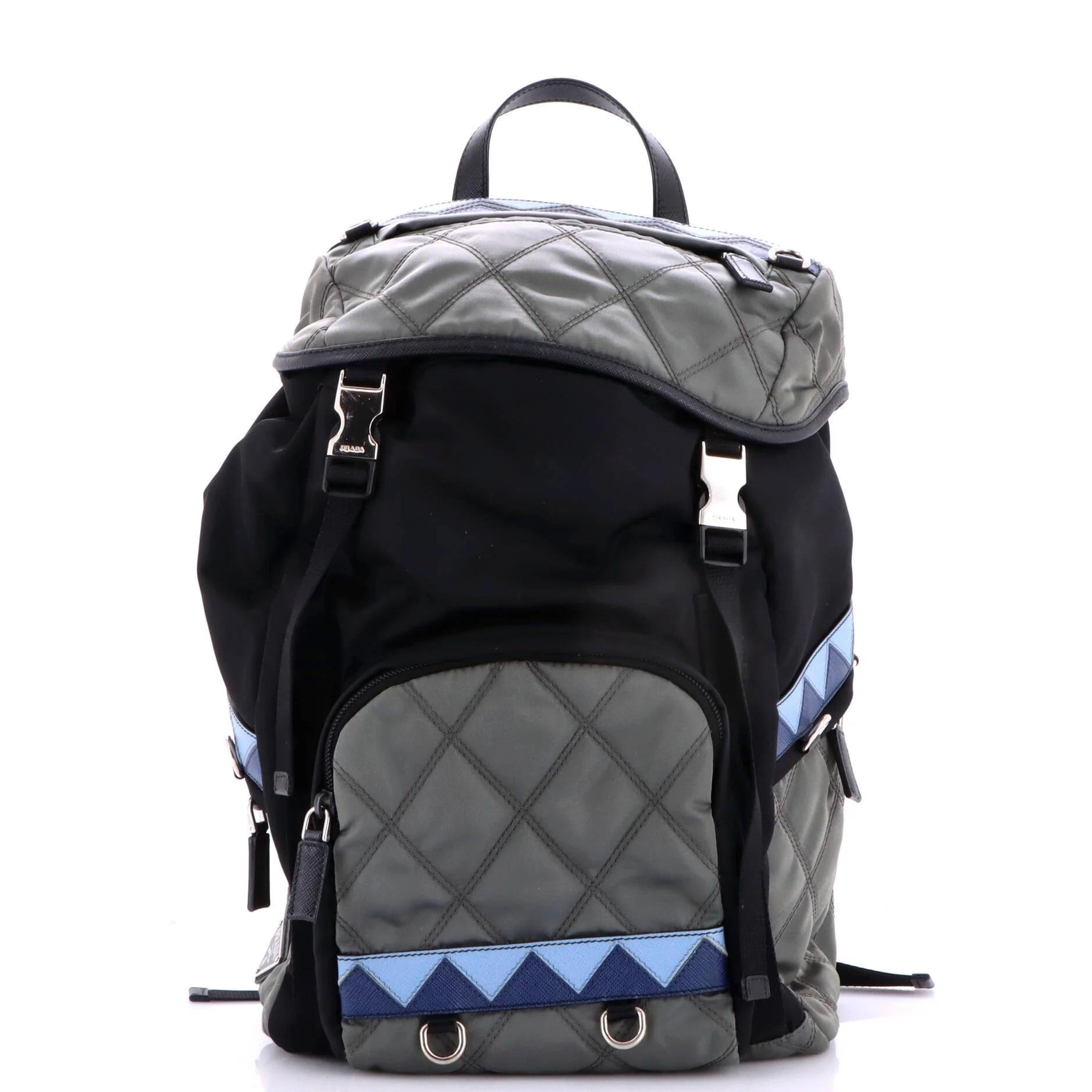 Leather backpack